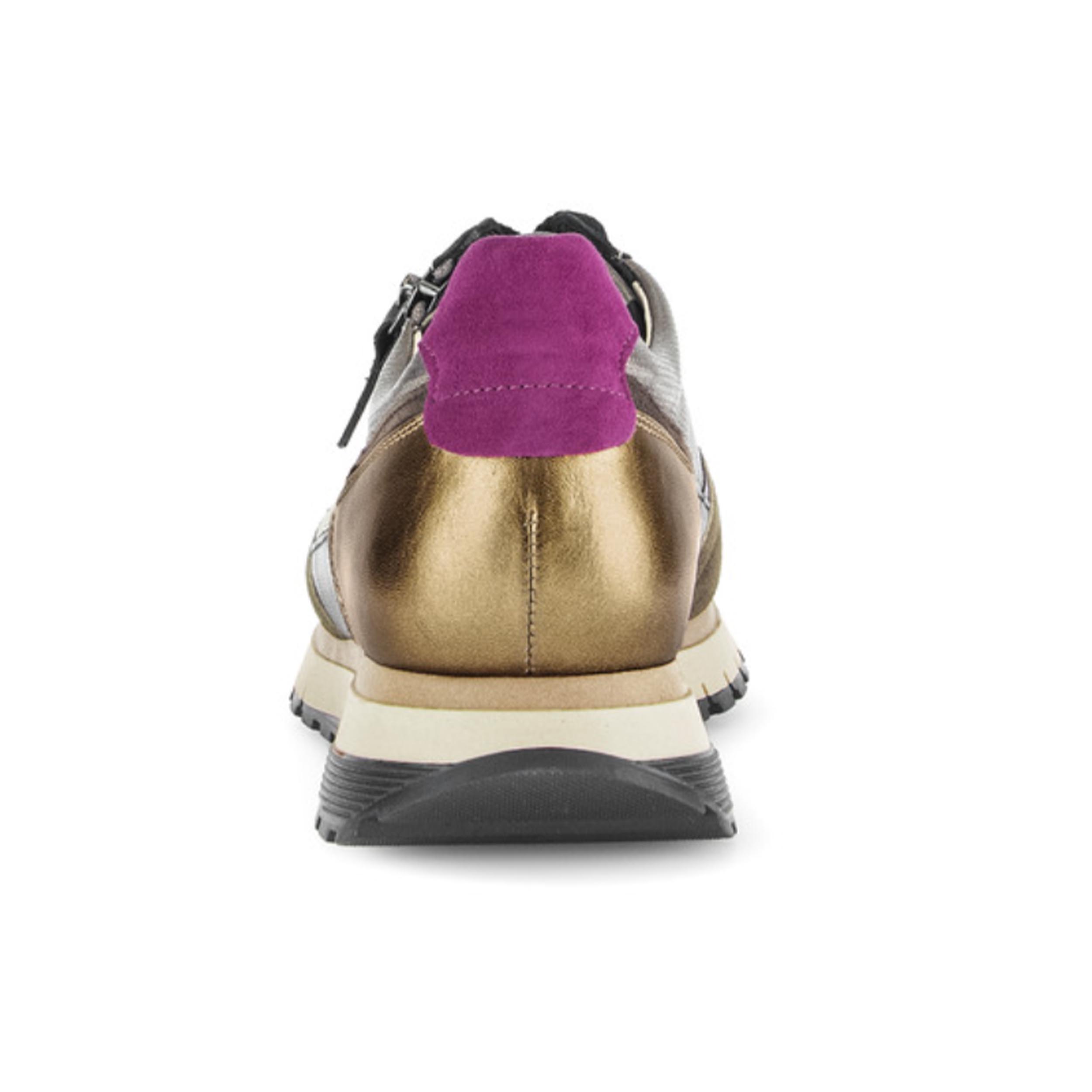 Gabor 56.378 Sneaker Black/Ivy/Gold H
