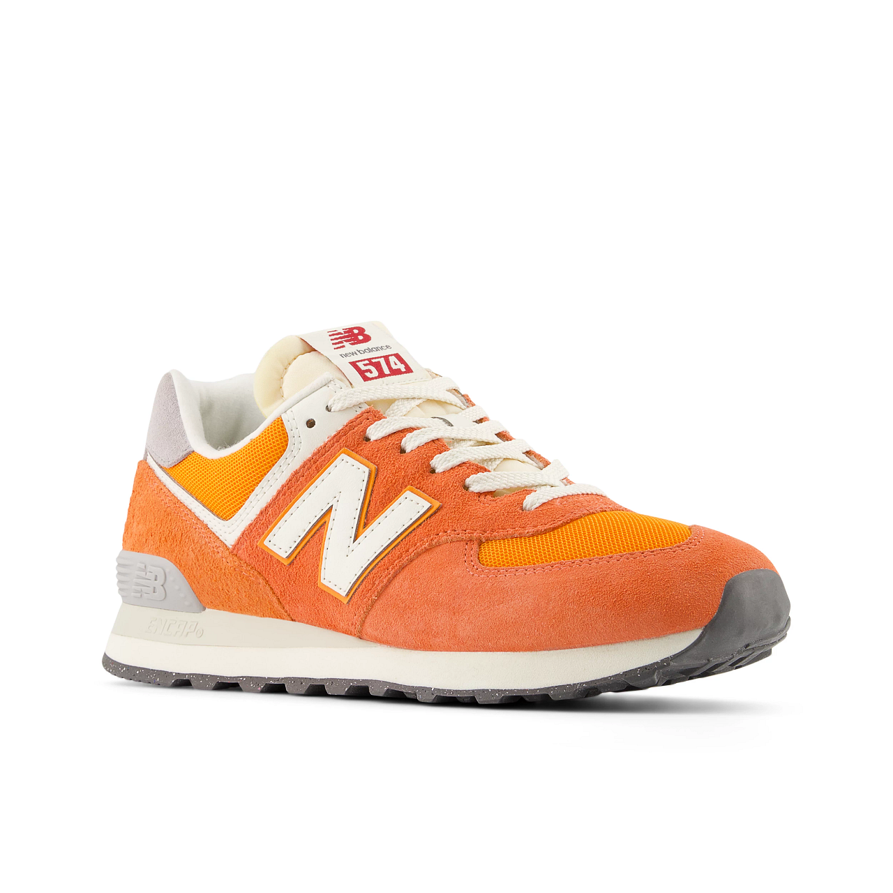 New Balance 574 Sneaker Gulf Red/Sea Salt