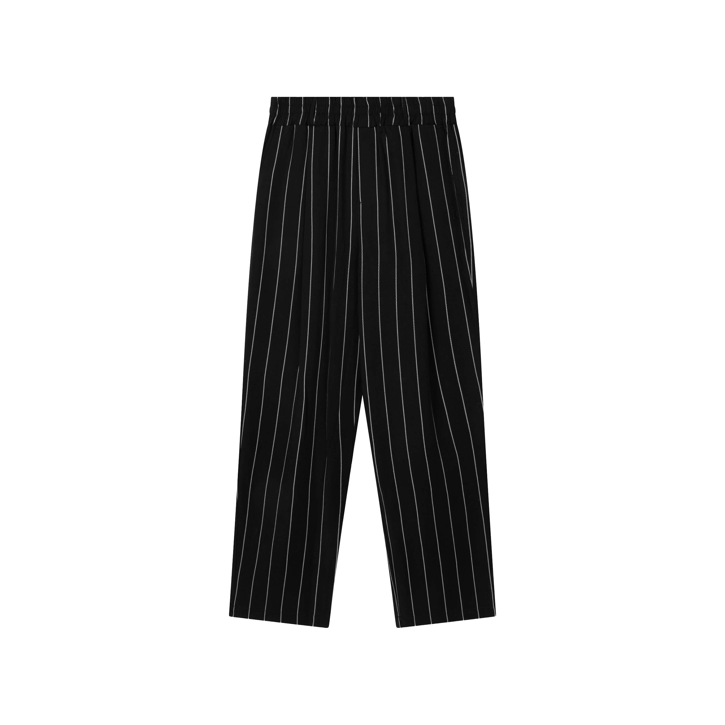 10DAYS 20-041-6201 Broek Flowy Pinstripe Black