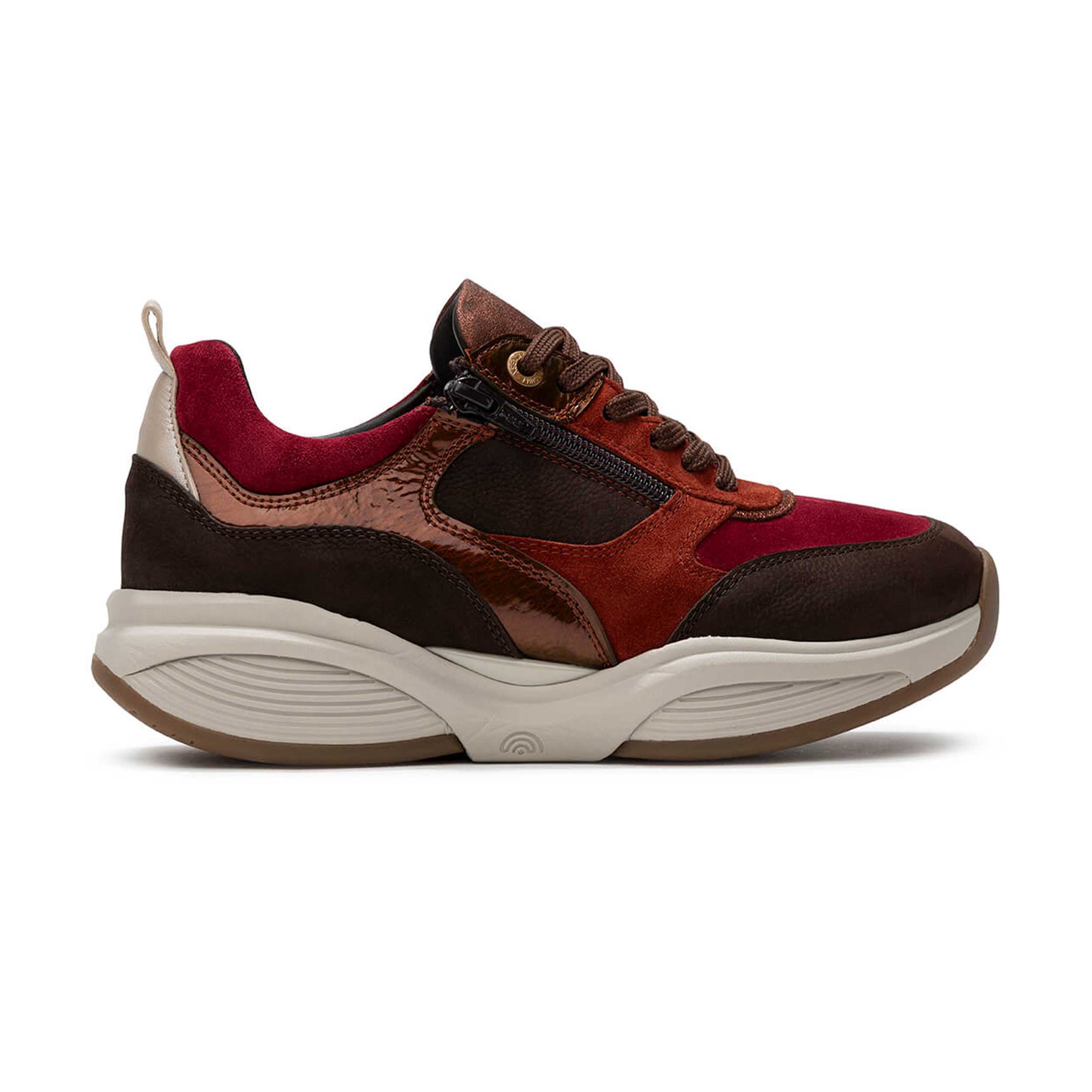 Xsensible 32004.2 Sneaker SWX19 Dark Brown Combi Hx