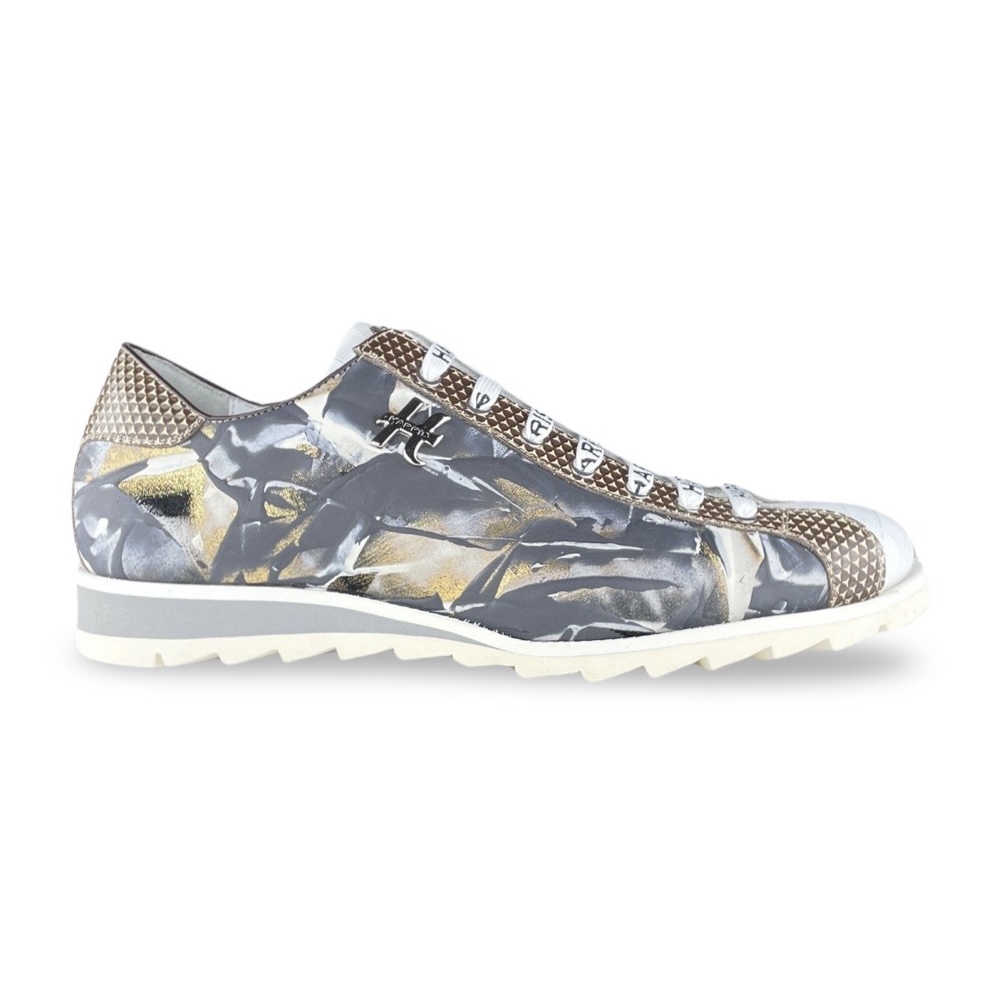 Harris 2892 Sneaker Bianco Camouflage Gold