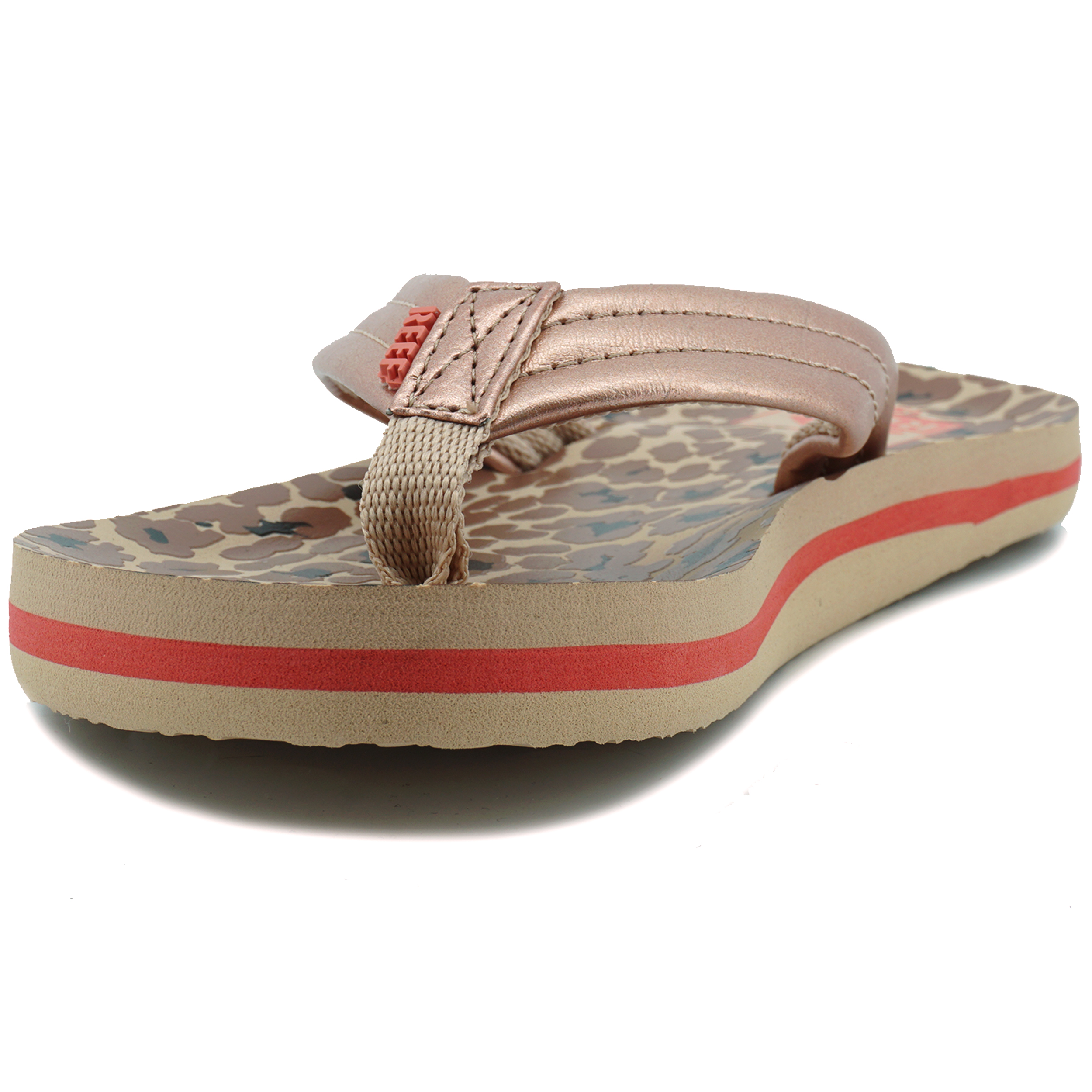 Reef RF0A3 Slipper Kids Ahi Cheetah