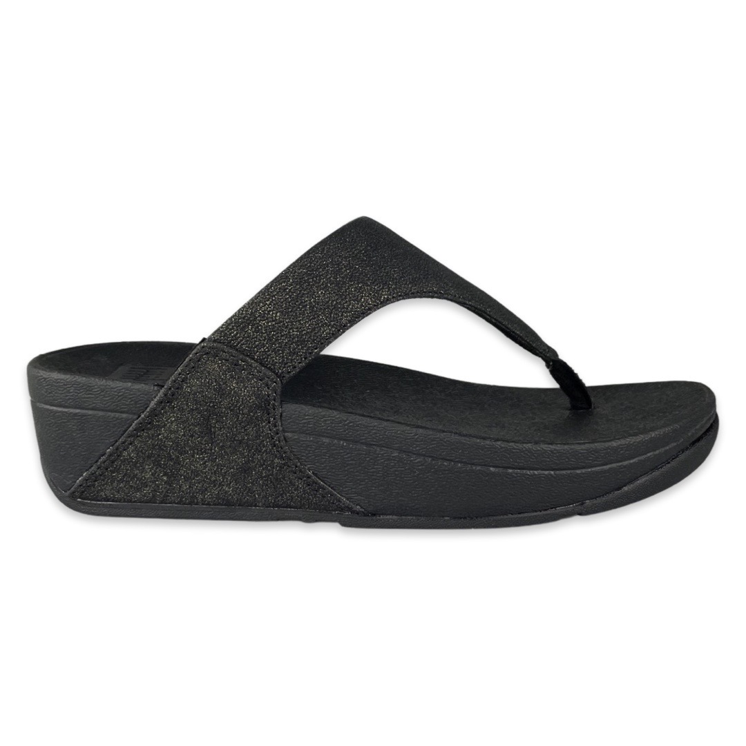 FitFlop EU9 Slipper Lulu Sparkle All Black