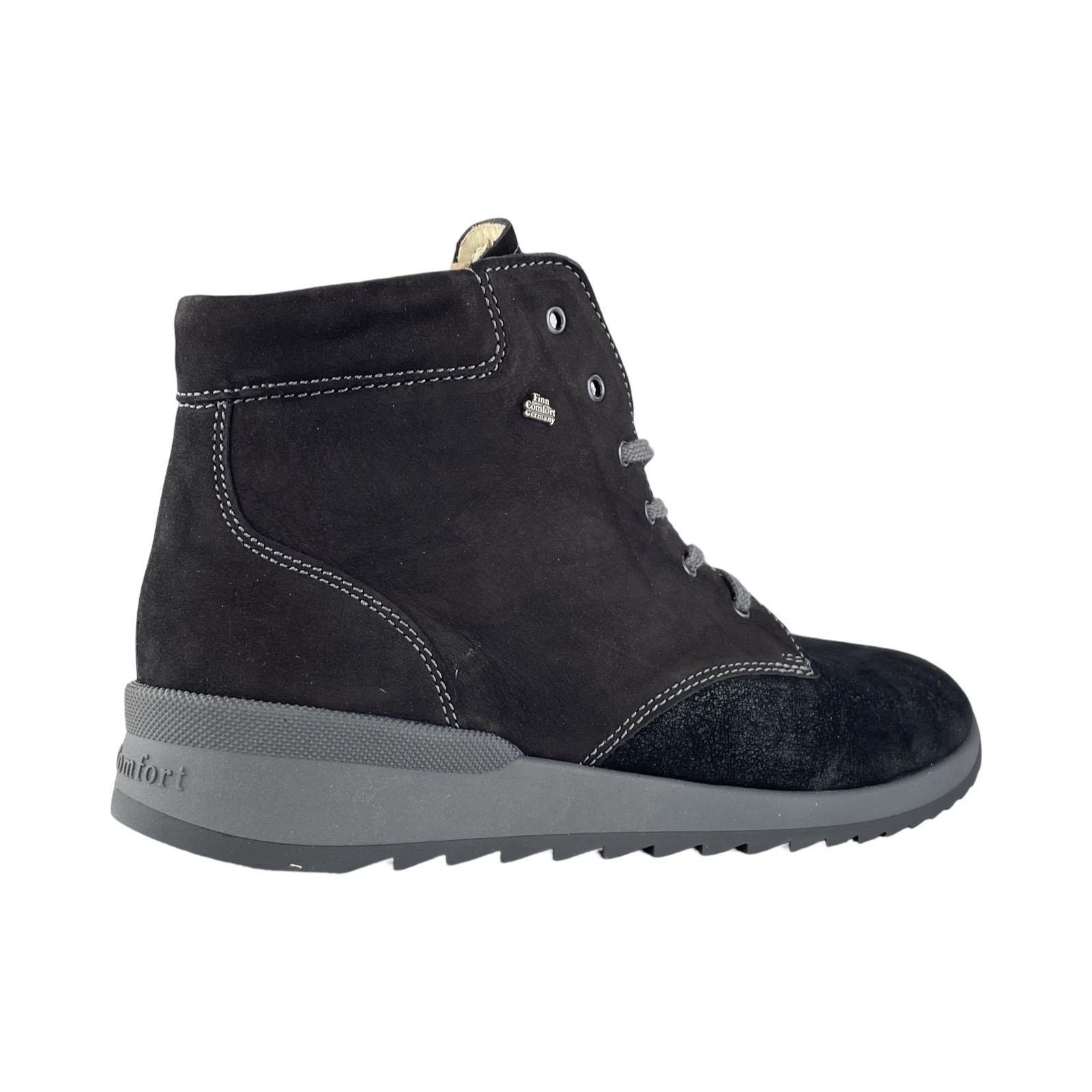 Finn Comfort FinnStretch 5065 Boot Trient Zwart