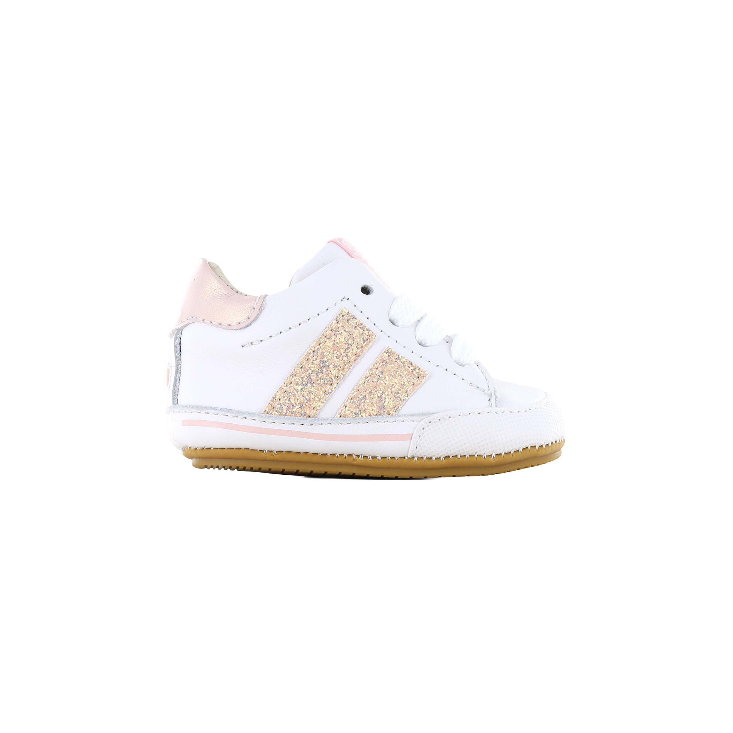 Shoesme BP26S021 Sneaker Baby-Proof White/Pink Glitter