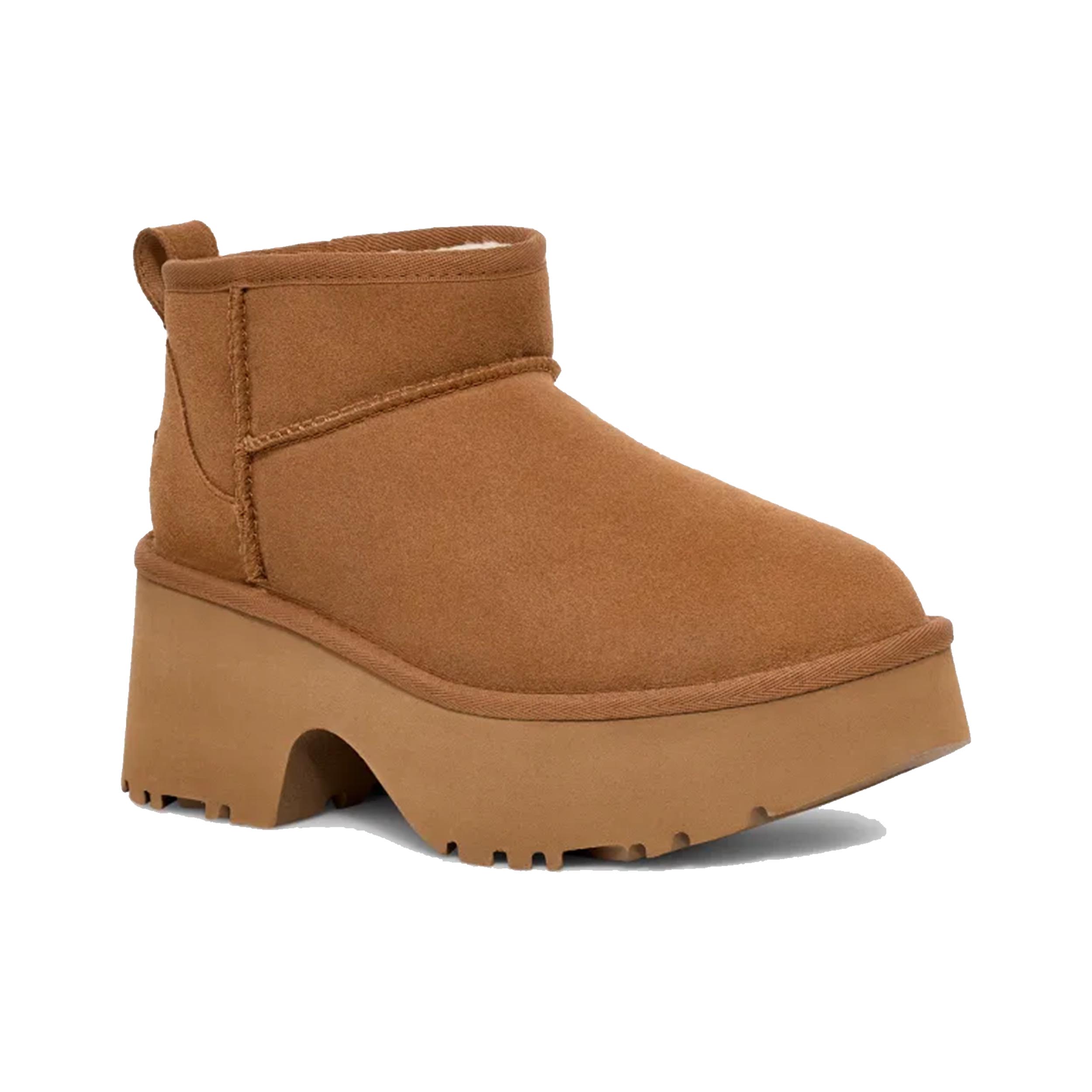 UGG 1158311 Enkellaars Classic Ultra Mini New Heights Chestnut