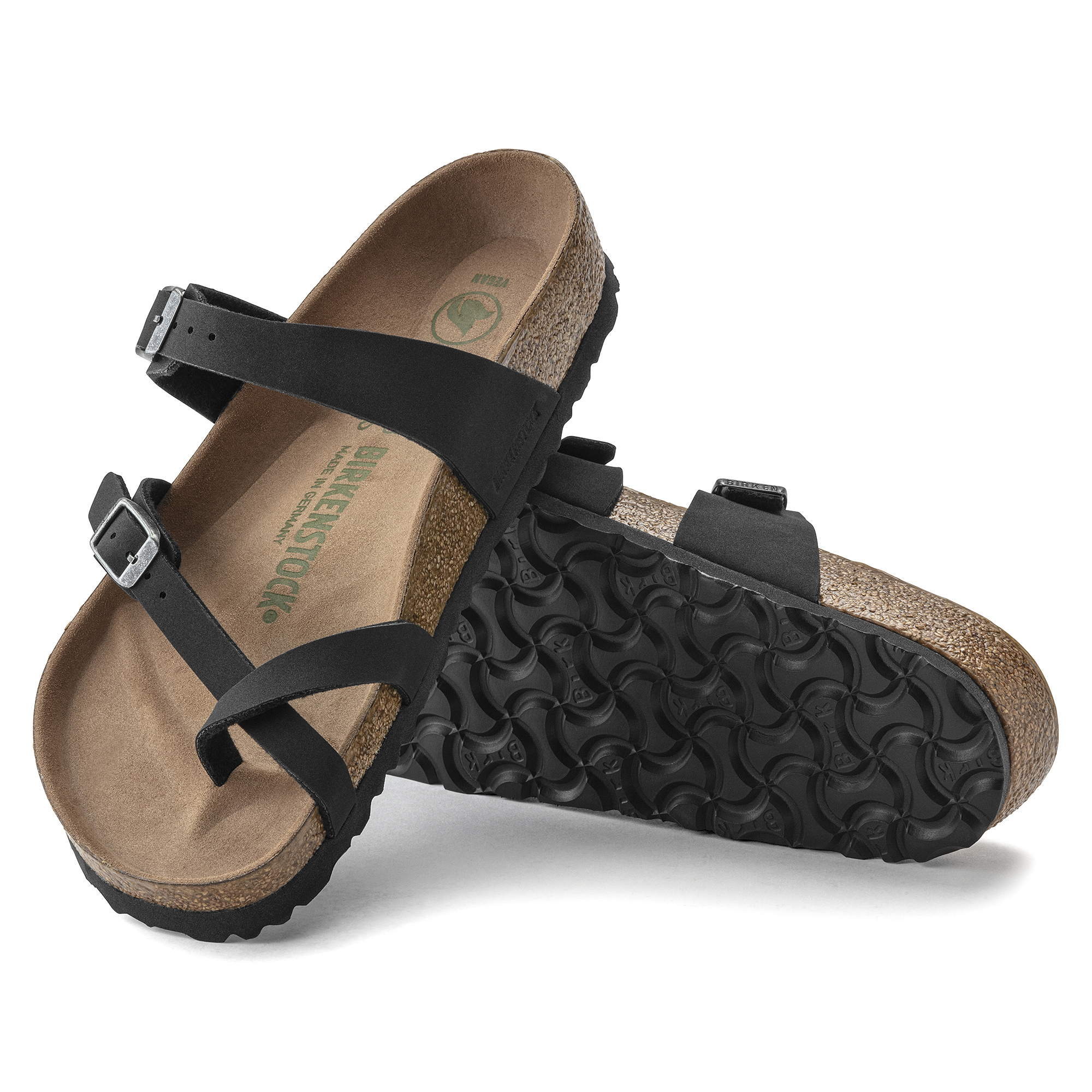 Birkenstock 1021176 Slipper Mayari Birko-Flor Black Regular