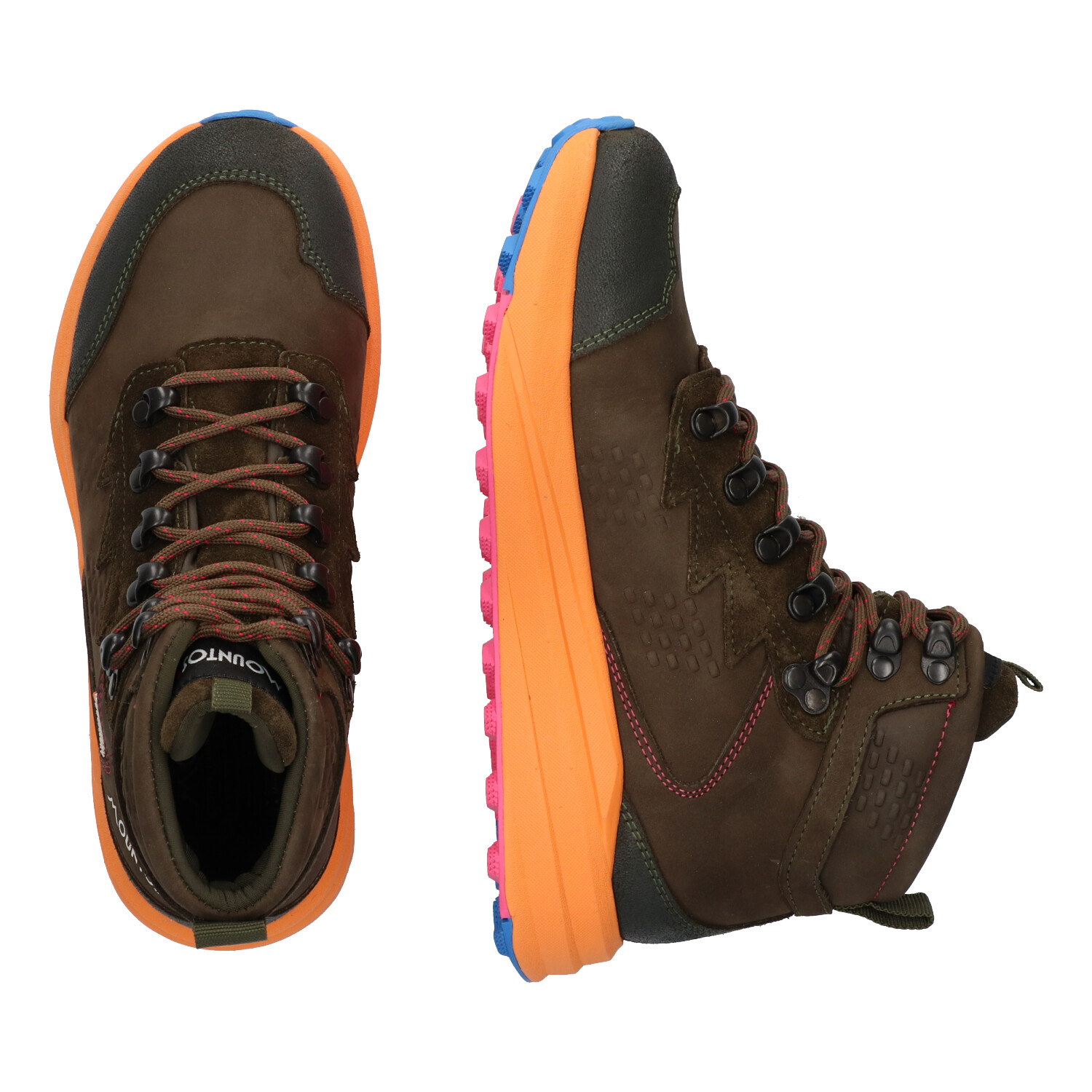 Mountos 724101 Wandelschoen Ourea High Lady Dark Green/Orange