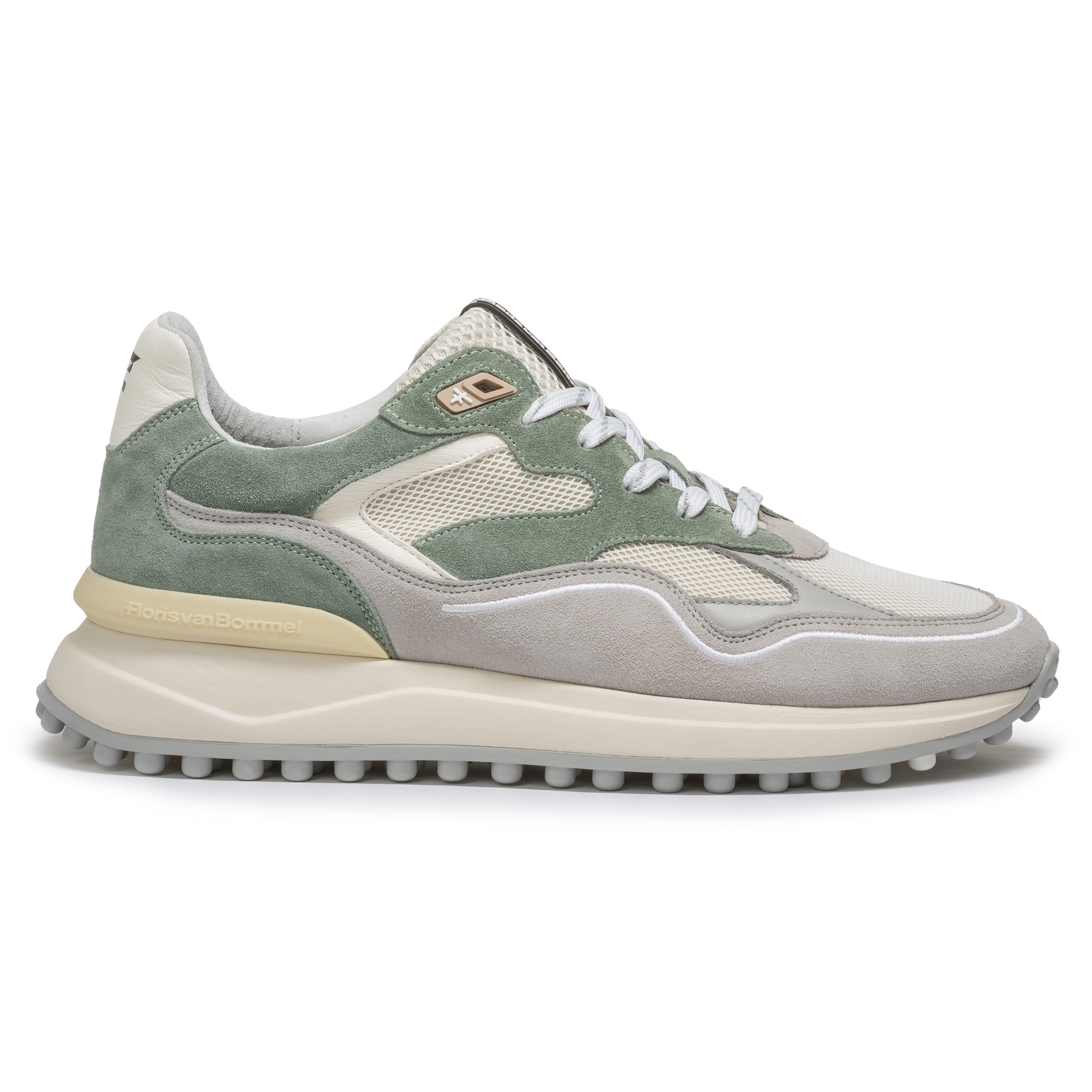 Floris van Bommel SFM-10159 Sneaker Noppi 18.37 Green G1/2