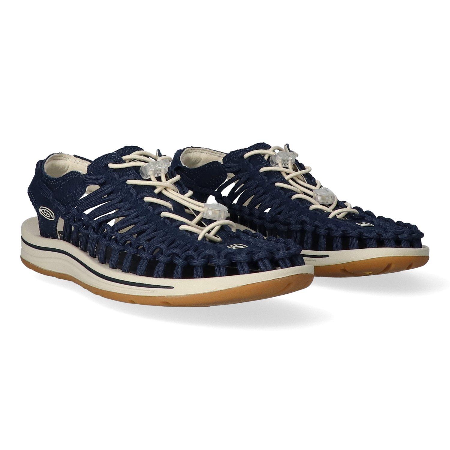 Keen K1026232 Sandaal Uneek Canvas Women Navy/Birchuk