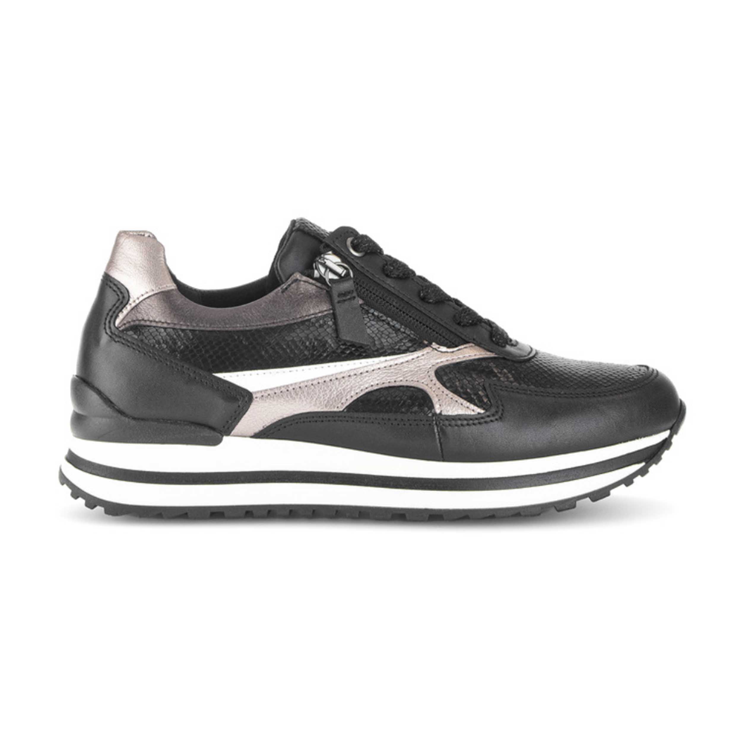Gabor 56.526 Sneaker Black/Bronze/White H