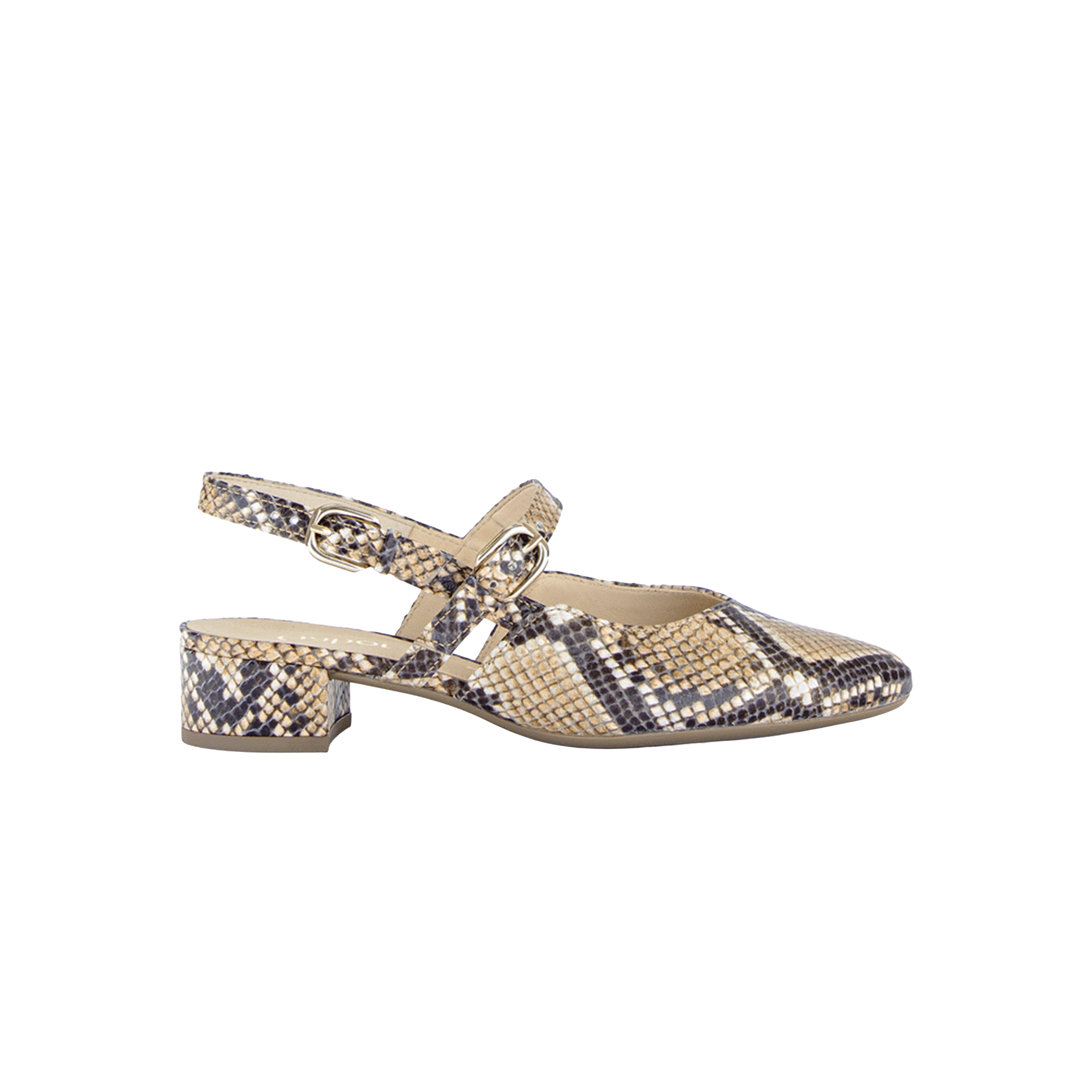 Gabor 81.524 Slingback Sand/Black F