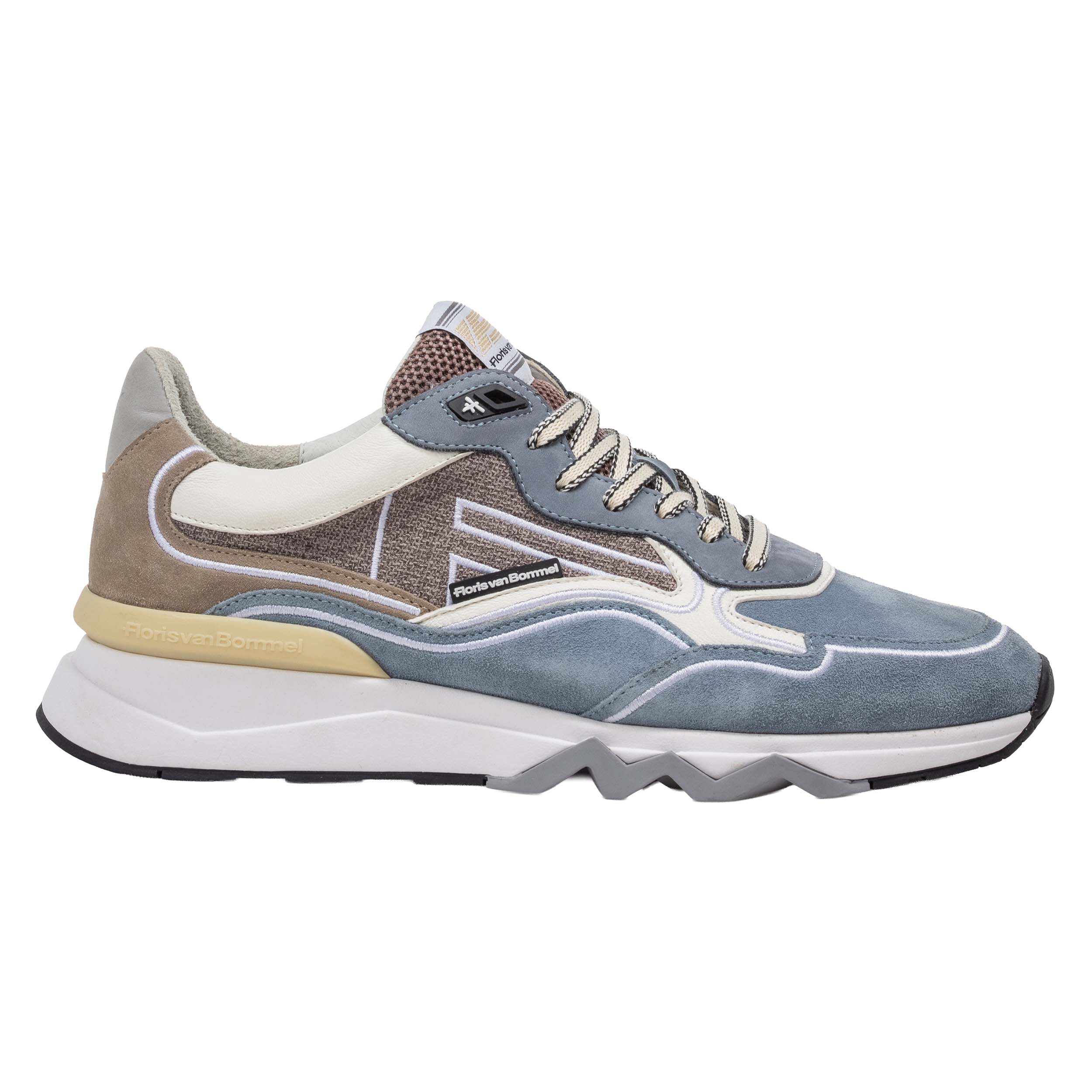 Floris van Bommel SFM-10198 Sneaker De Zager 03.02 Light Blue G1/2