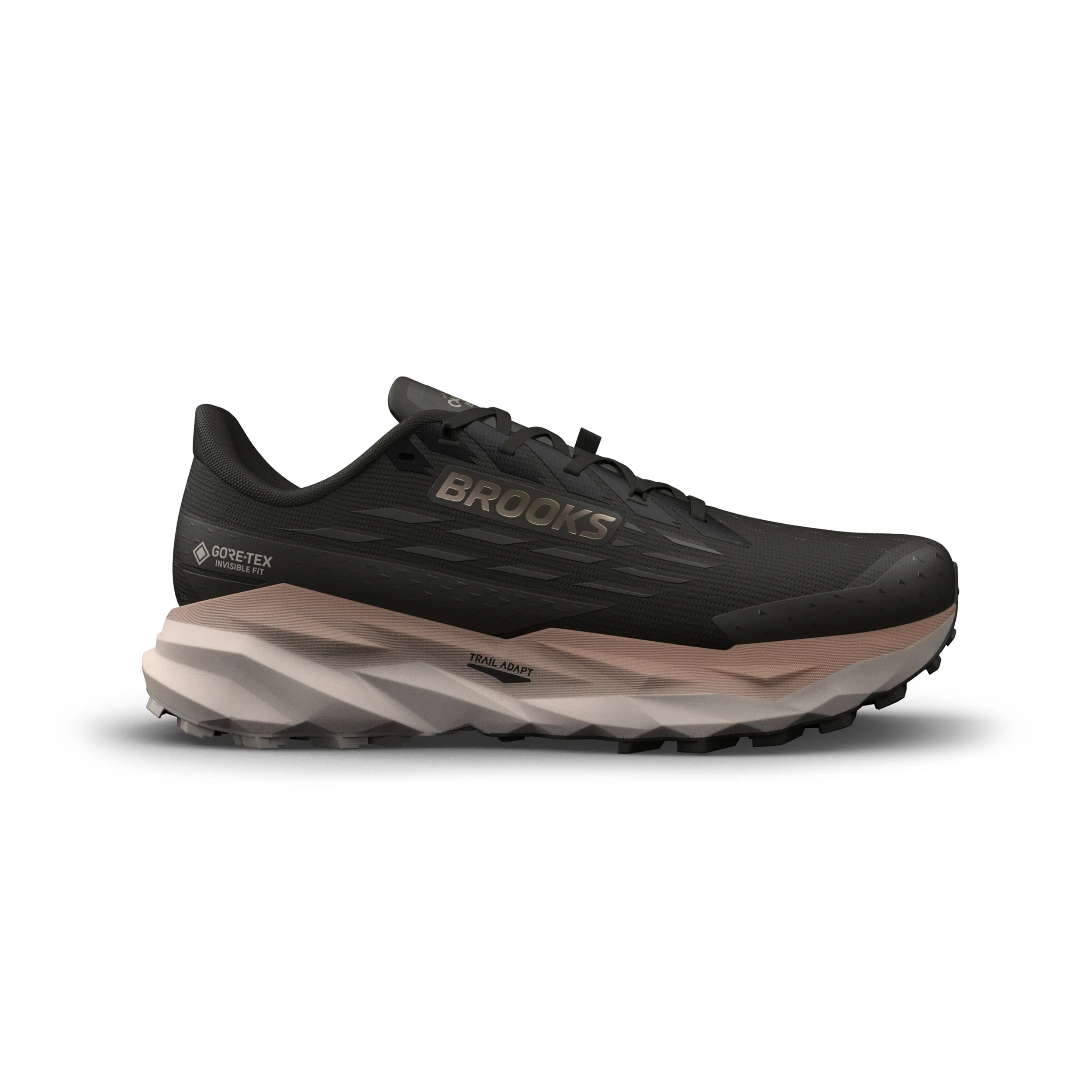Brooks 110456 Cascadia 19 GTX Men Black/Ebony/Chateau Grey