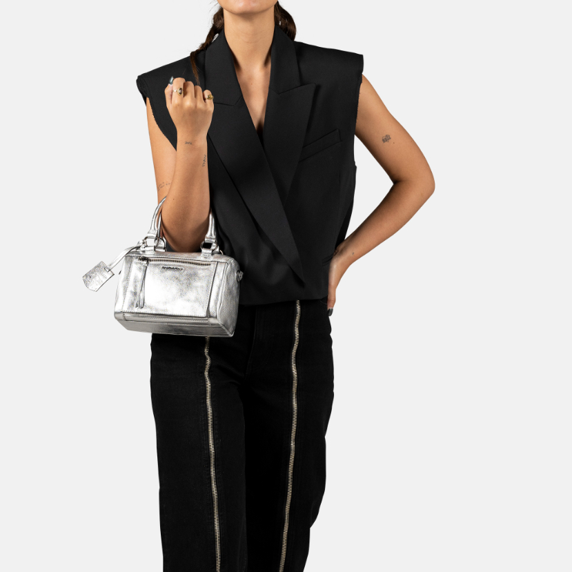 BURKELY 1000715 Handtas Rock Ruby Bowler Bag Silver
