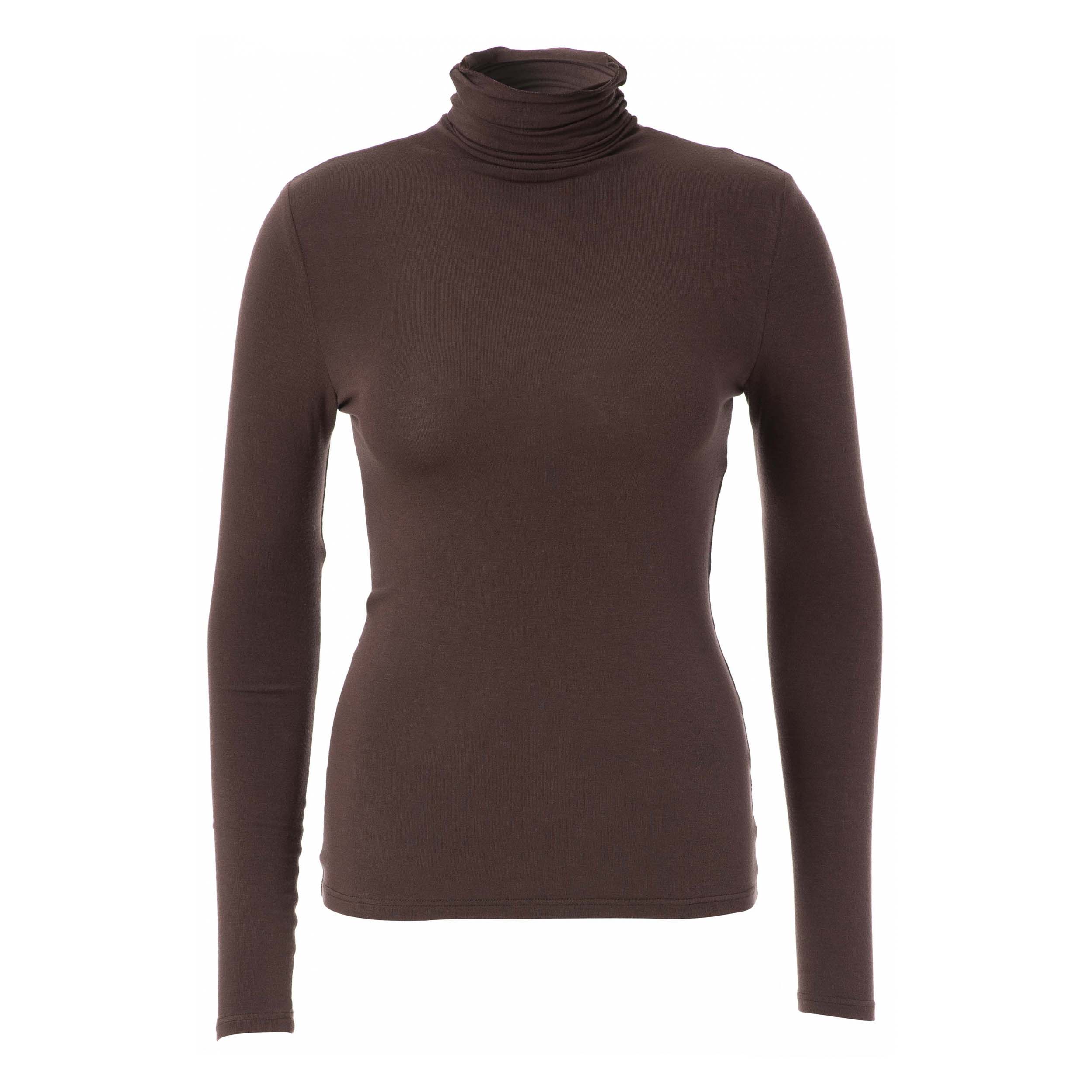 JcSophie F6024 Top Fila Chocolate