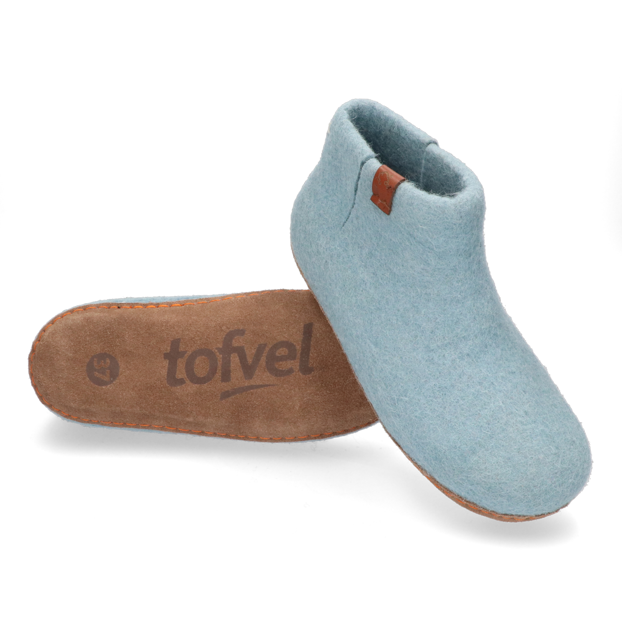 Tofvel TF1000 Pantoffel Mula Light Blue Grey