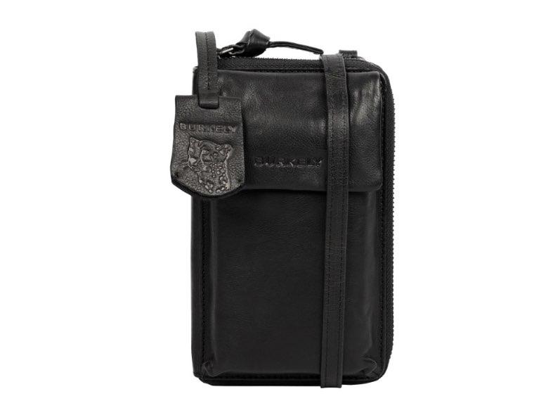 Burkely Phone Wallet Zwart