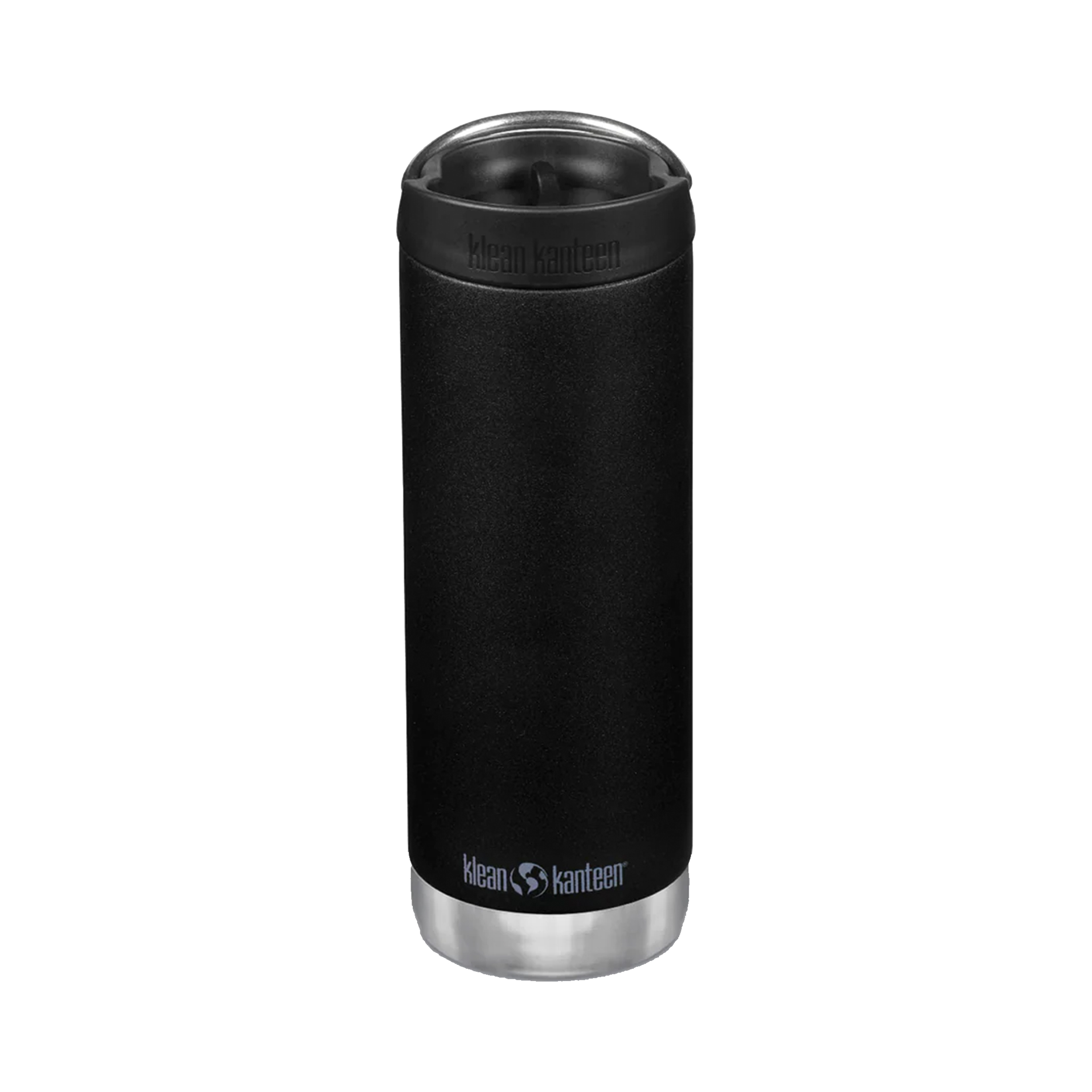 Klean Kanteen 1008313 Isolatiefles TKWide 473ml Met Koffiedop Shale Black