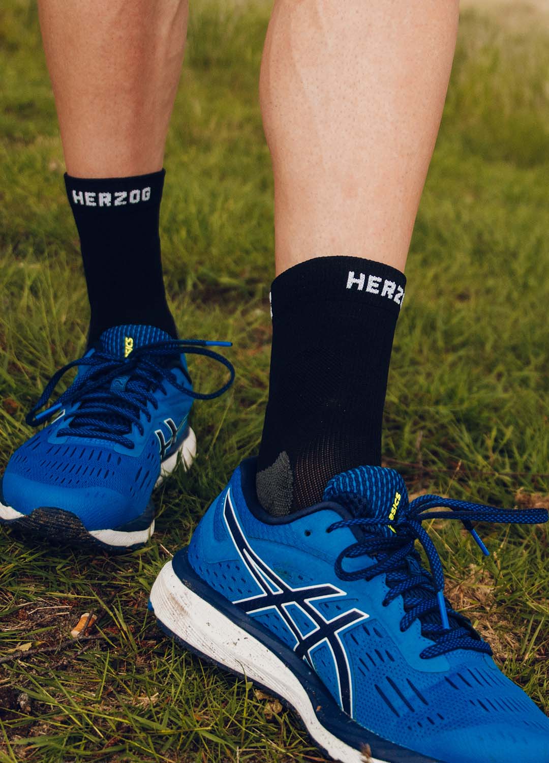 Herzog 4094 Ankle Compression Socks Black