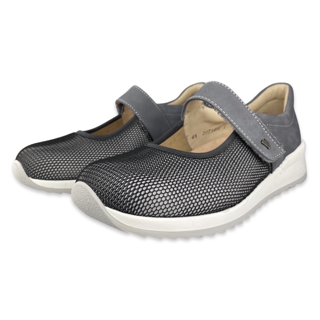 Finn Comfort FinnStretch 5063 Bandschoen Assenza Grijs
