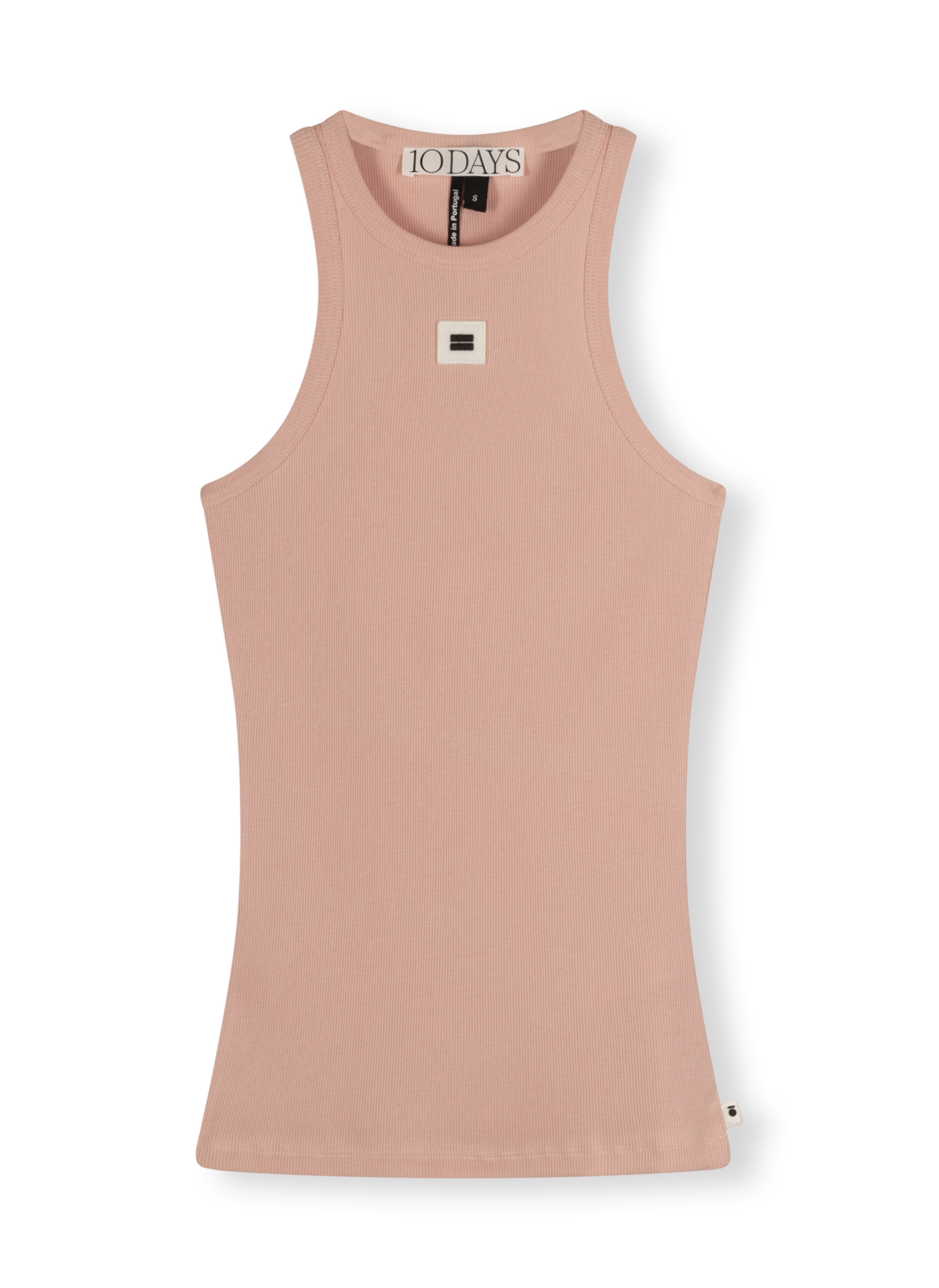 10DAYS 20-460-3203 Tank Top Rib Dusty Pink