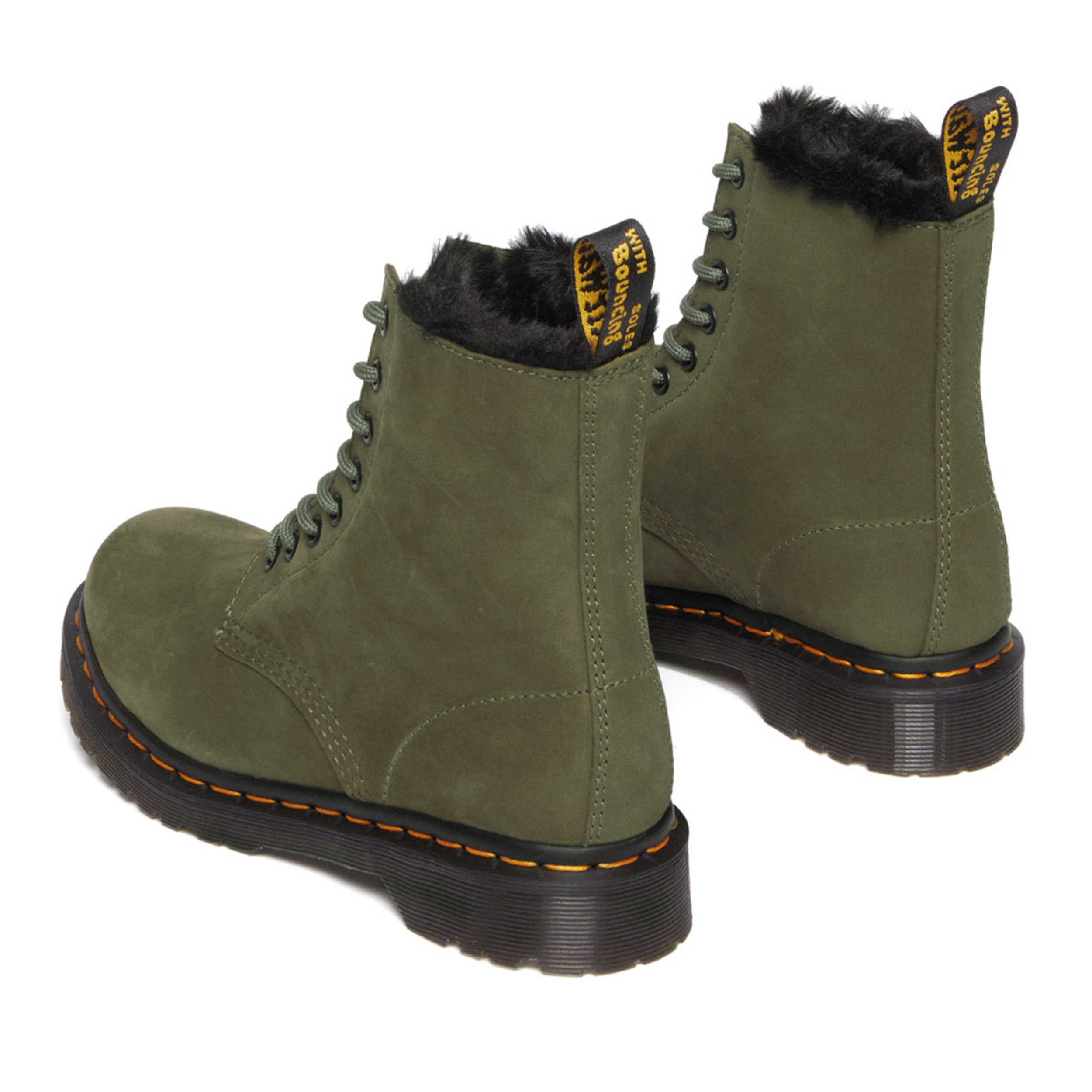 Dr. Martens 1460 Boot Serena Olive