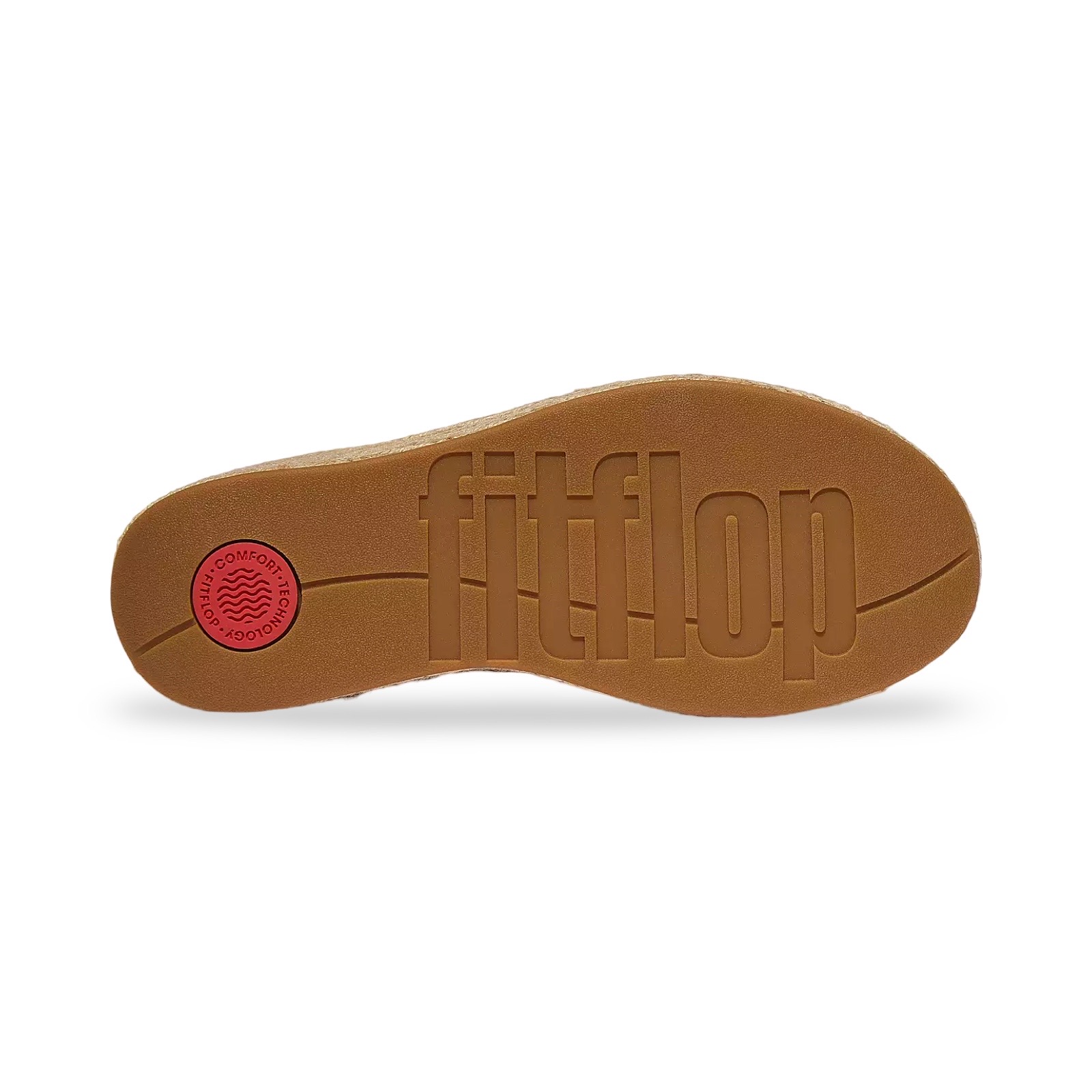 FitFlop JF5 Sandaal Platfforms Espadrilles Deep Tan