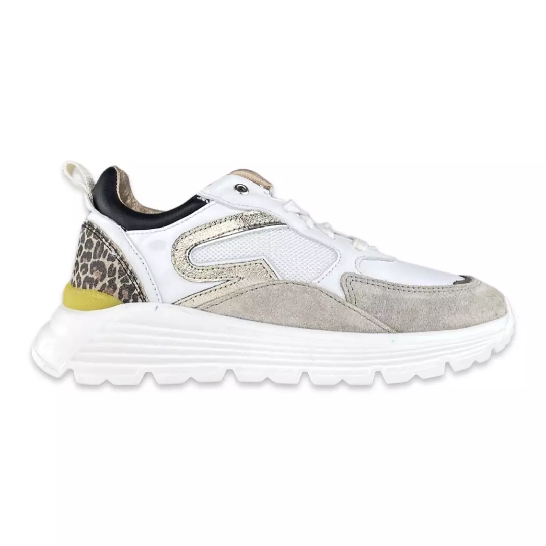 Giga 4110 Sneaker Taupe/Goud
