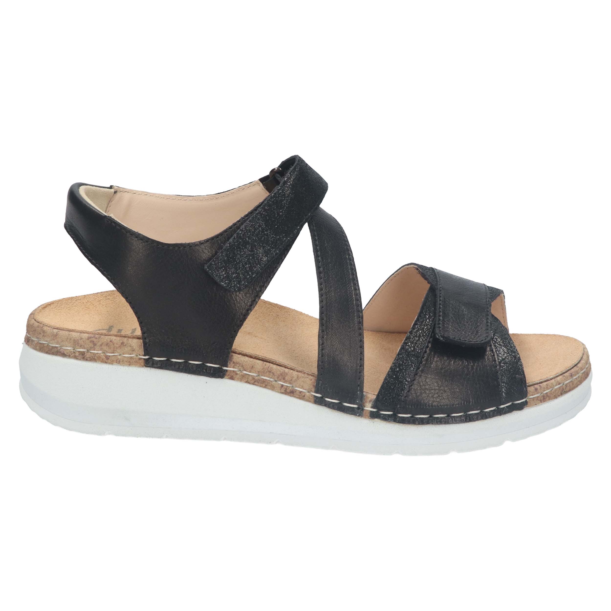 Durea 7431 Sandaal Zwart K