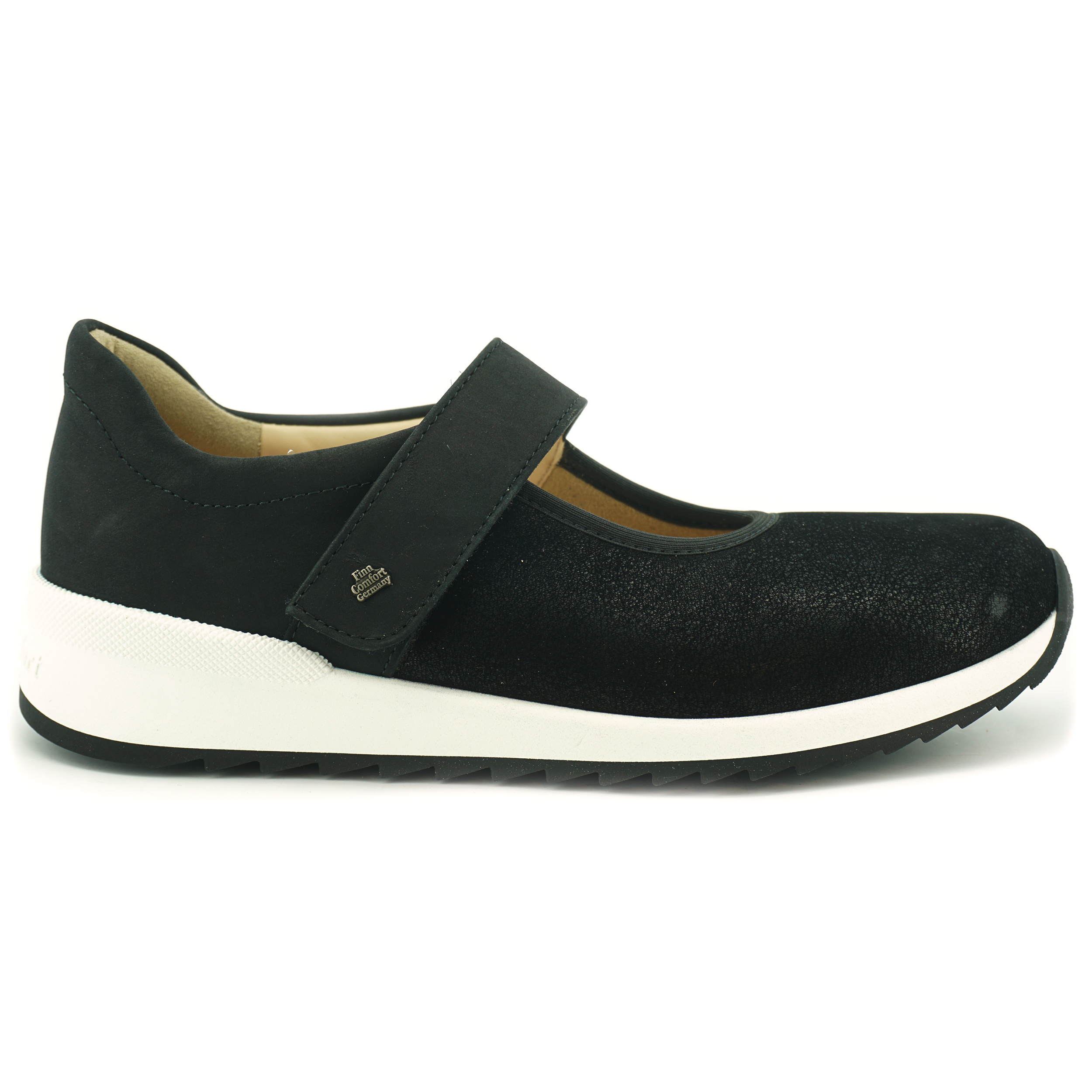 Finn Comfort FinnStretch 5063 Bandschoen Assenza Black