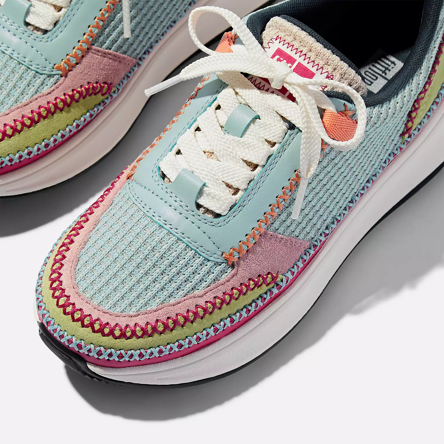 FitFlop IA3 Sneaker F-Mode Cross Stitch Tutti Frutti Mix
