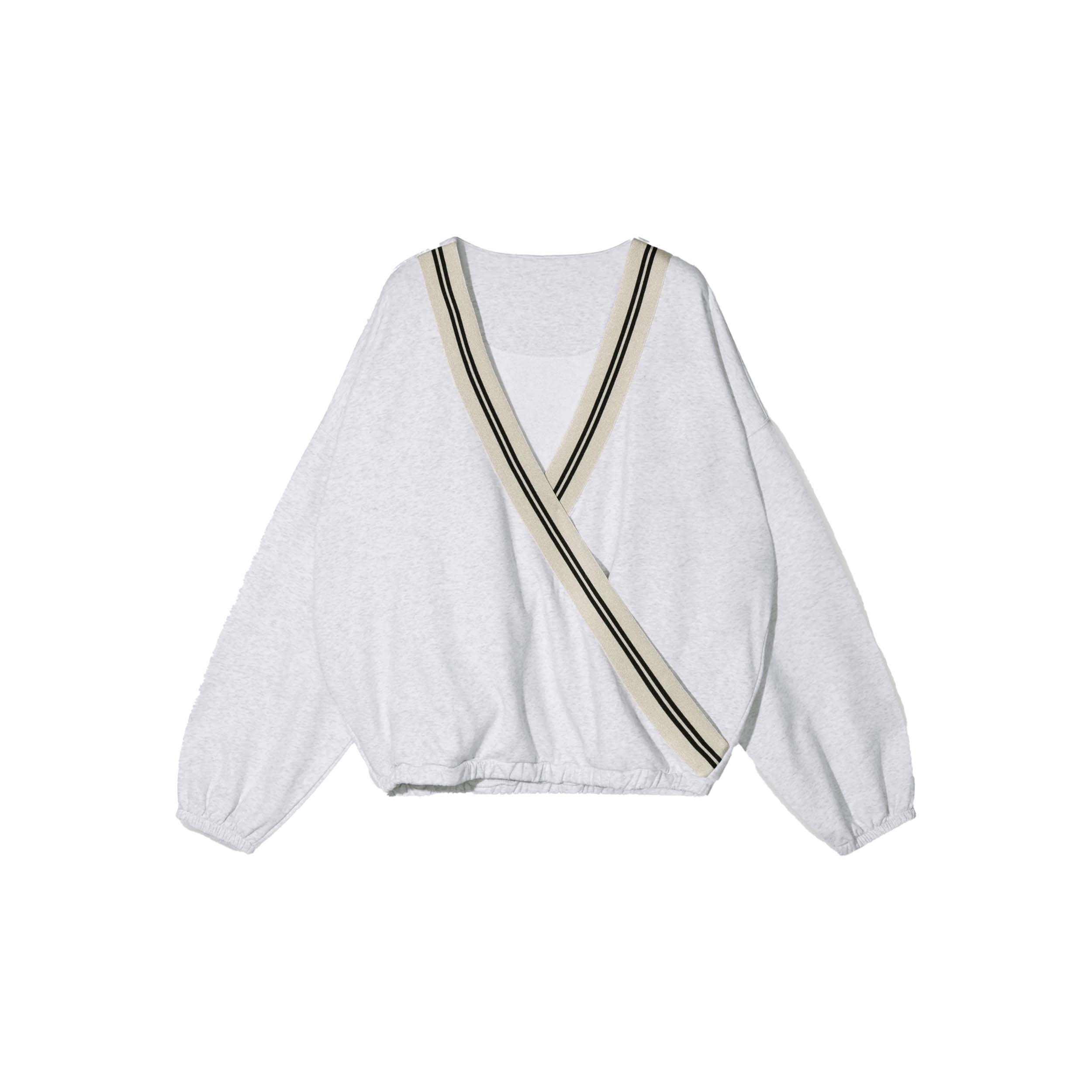 10DAYS 20-819-5203 Trui Dance Tape White Grey Melee