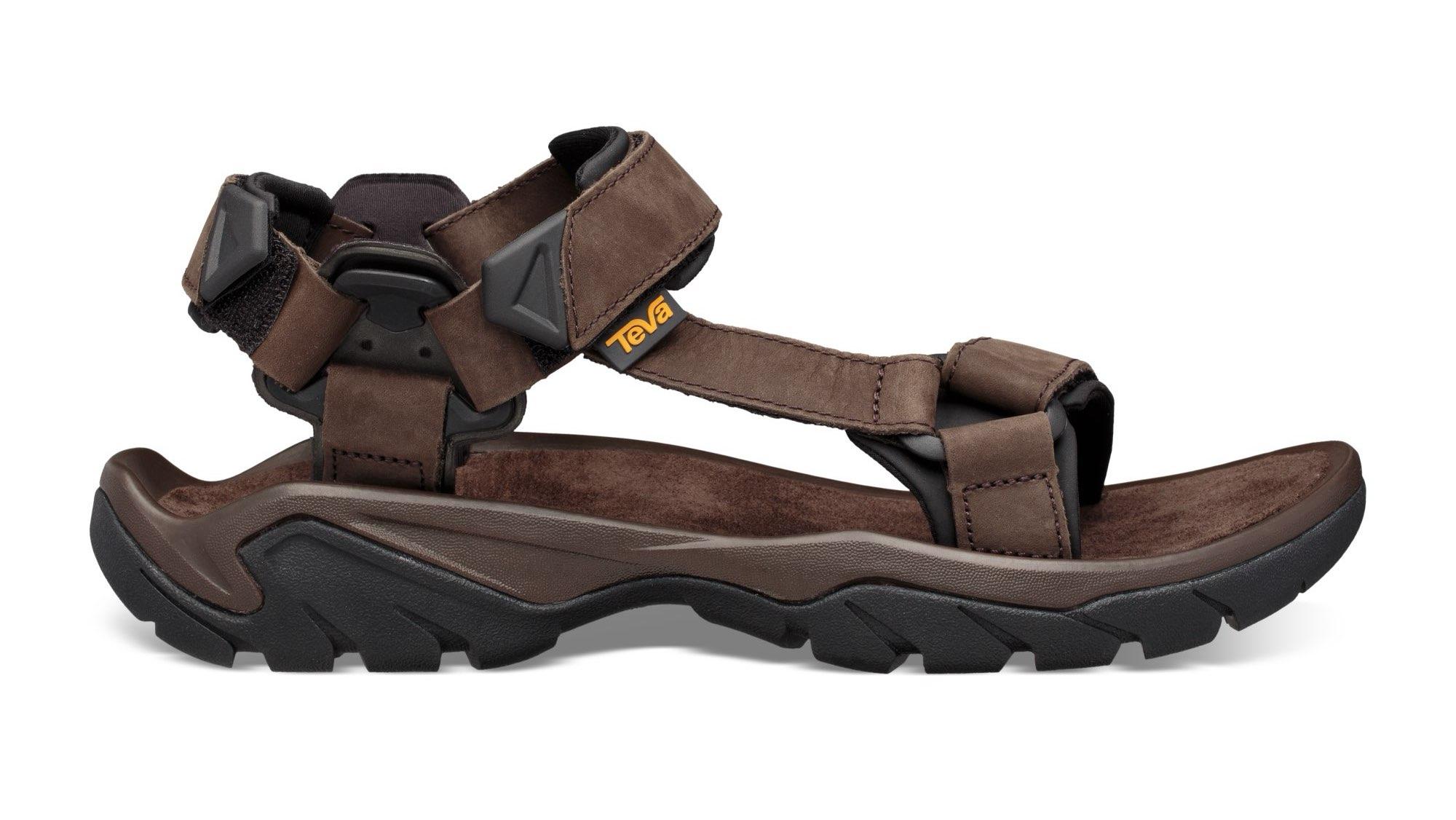 Teva 1099442 Sandaal Terra Fi5 Universal Leather Turkish Coffee