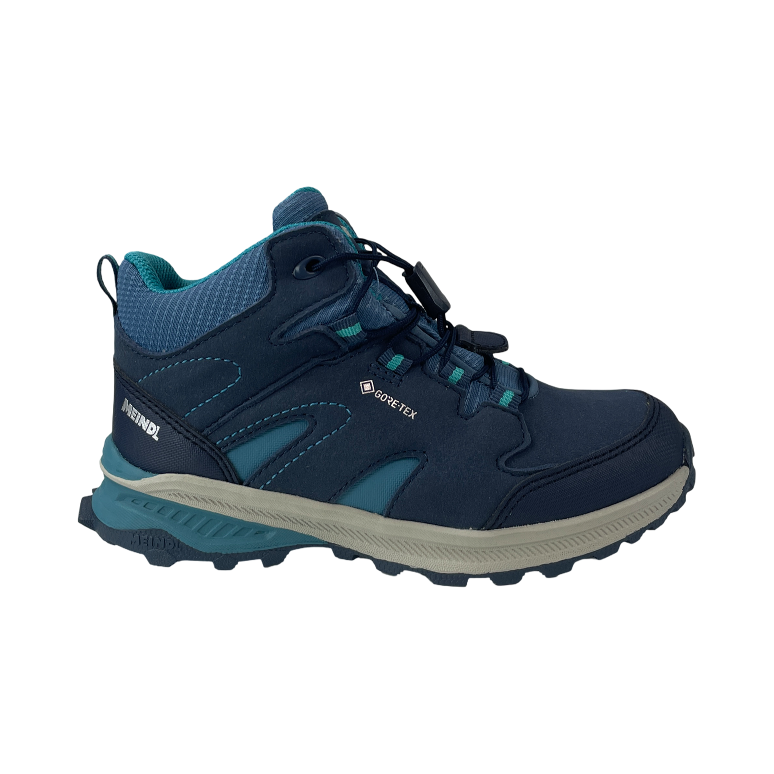 Meindl 2147 Kivo Junior Mid GTX Jeans/Turquiose