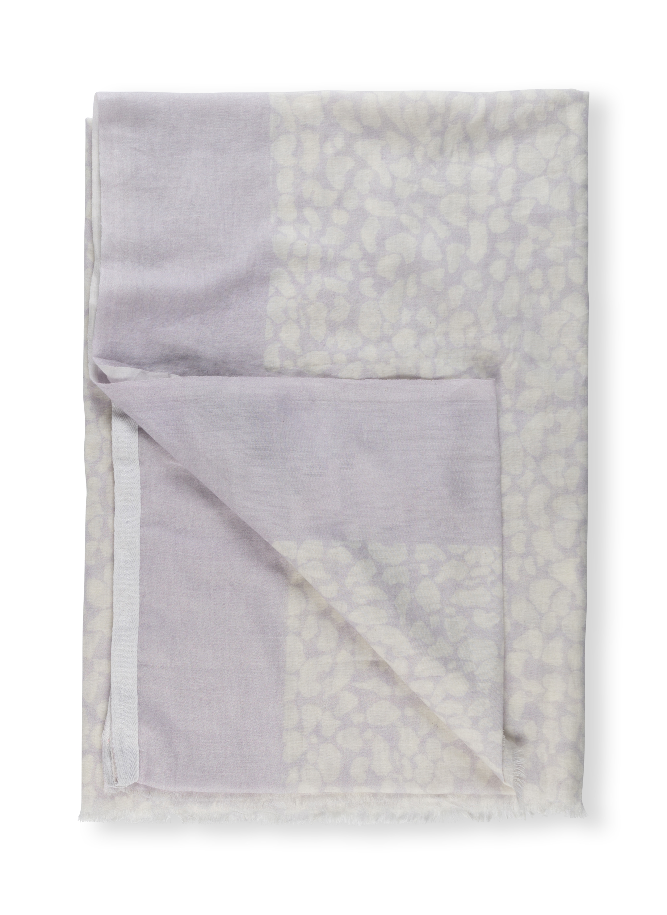 10DAYS Scarf Leopard Pale Lilac