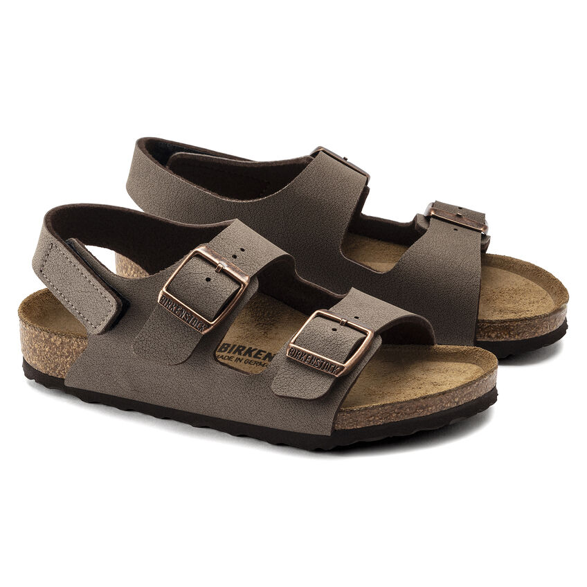 Birkenstock 1019600 Sandaal Milano Birko-Flor Mocha Narrow