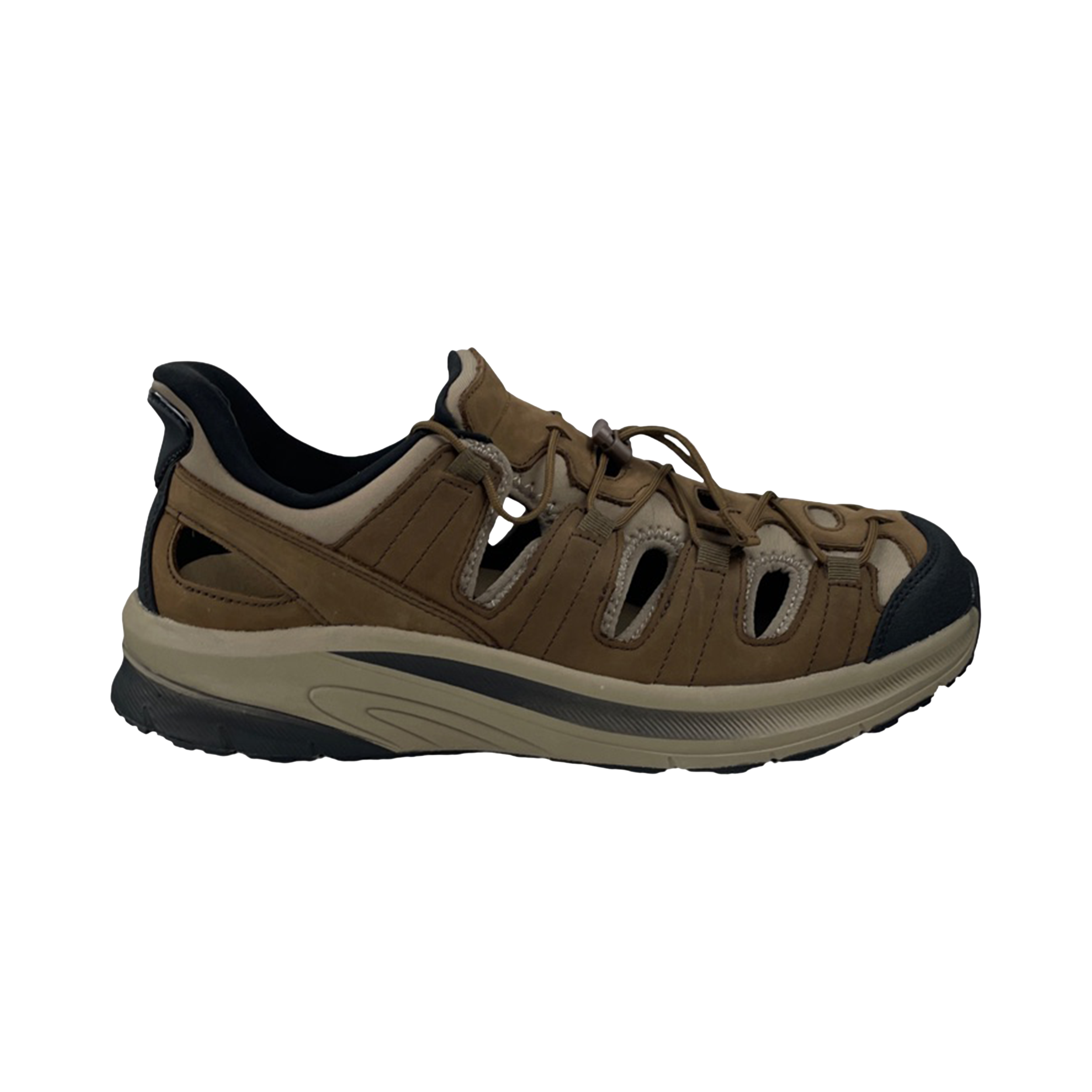 OrthOFeet 2011051M Sandaal Saturn Hands-Free Instap Brown M