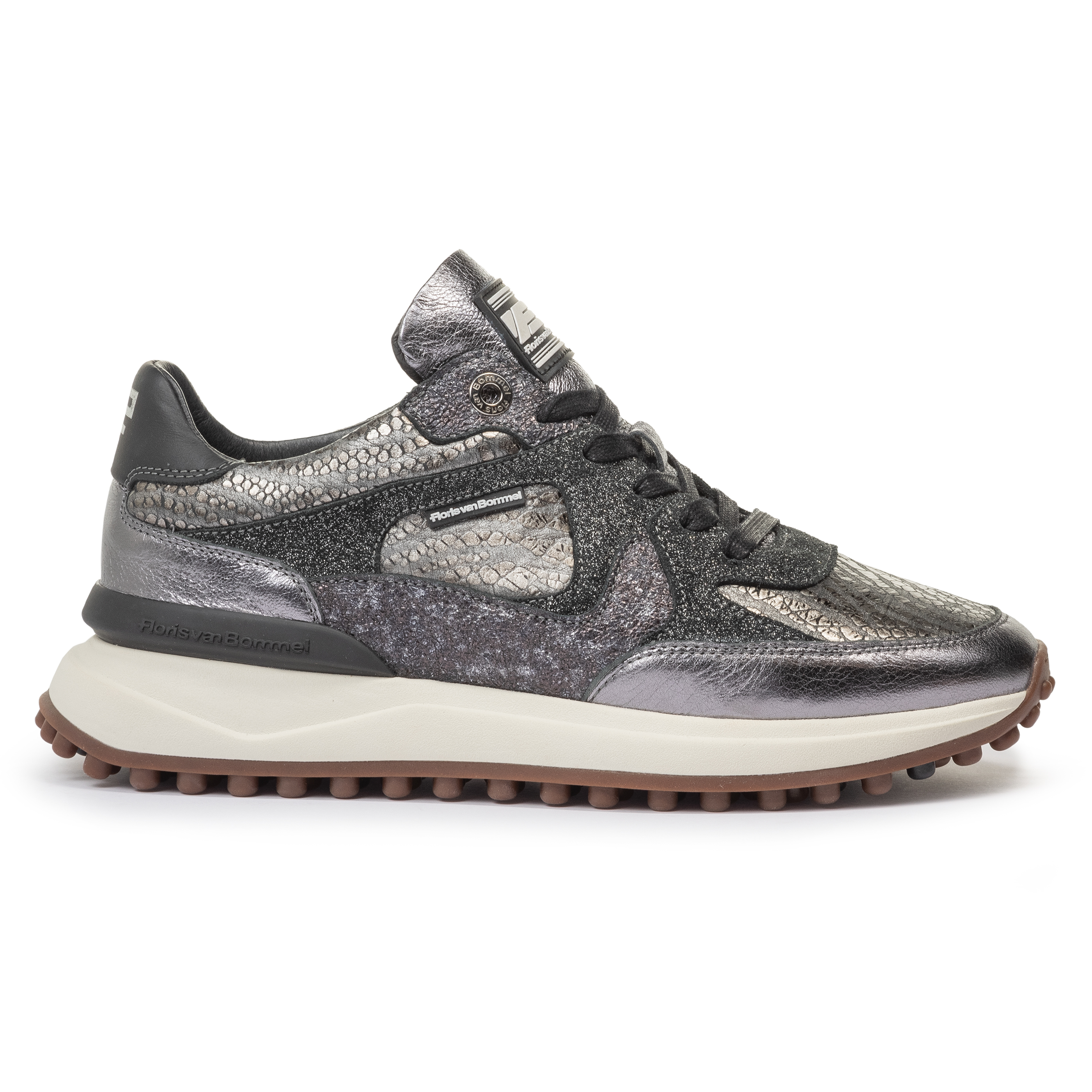 Floris van Bommel SFW-10094 Sneaker Noppi 34.00 Silver G