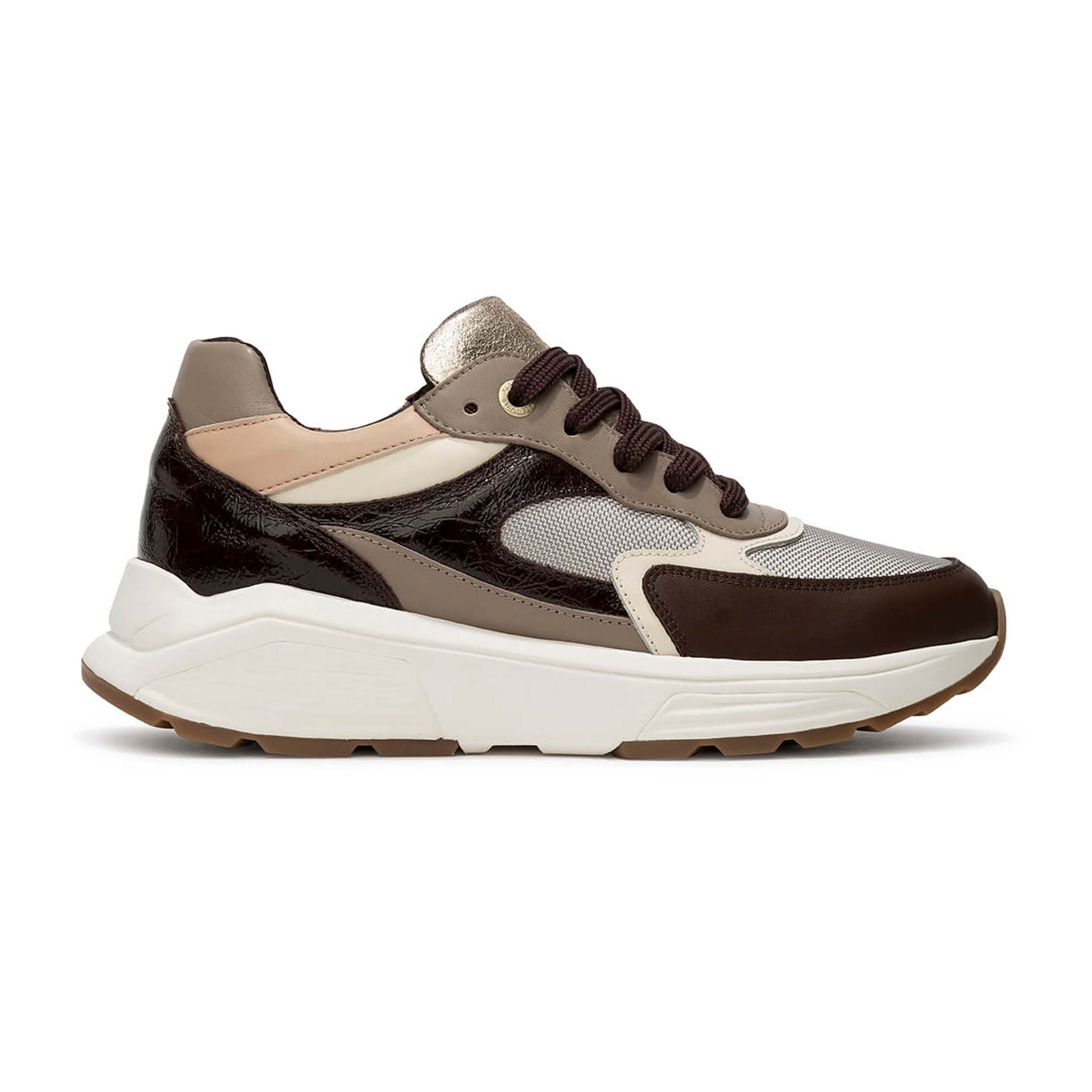 Xsensible 33002.5 Sneaker Ponte Vecchio Dark Brown Combi G