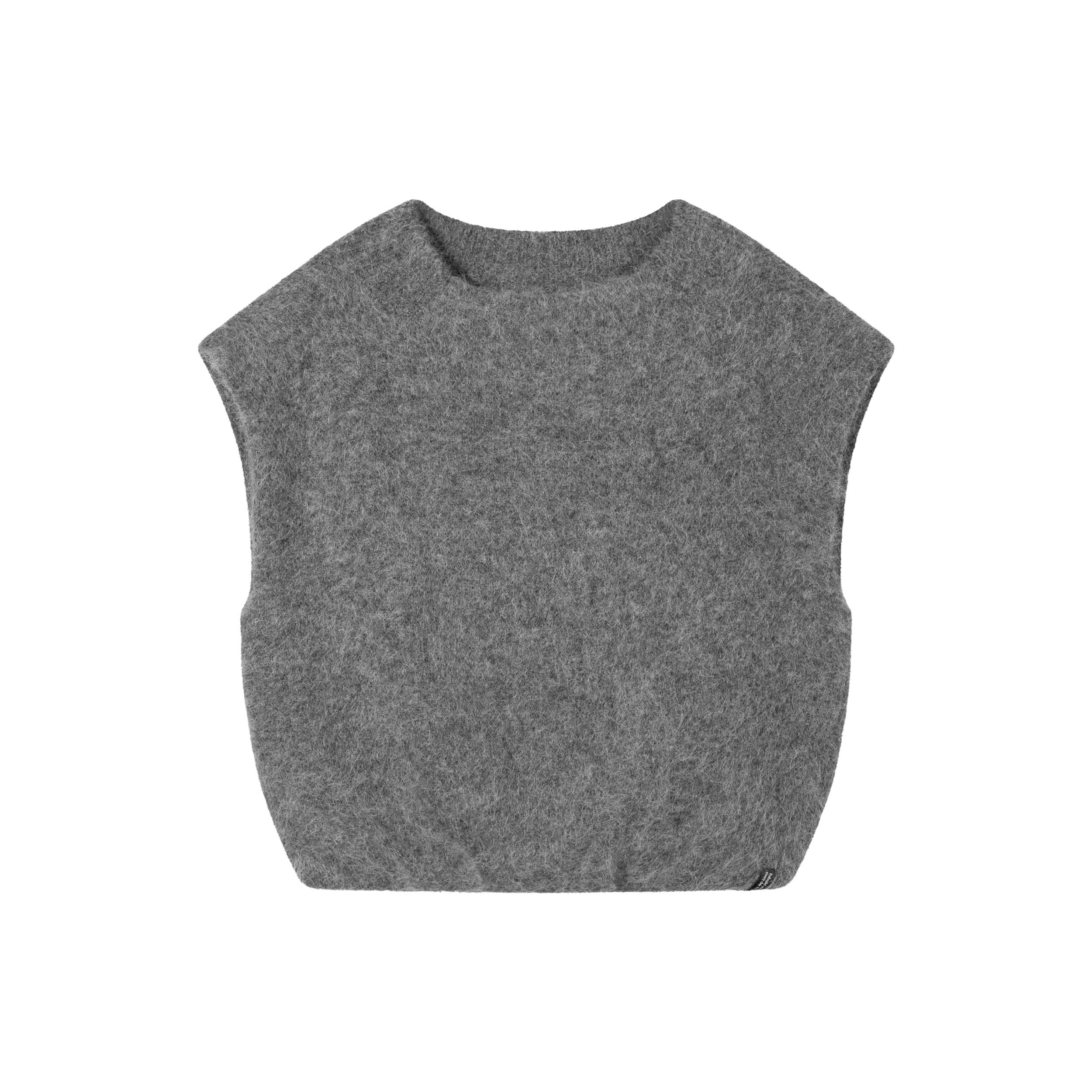 10DAYS 20-603-5204 Top Ballon Hairy Knit Antra Melee