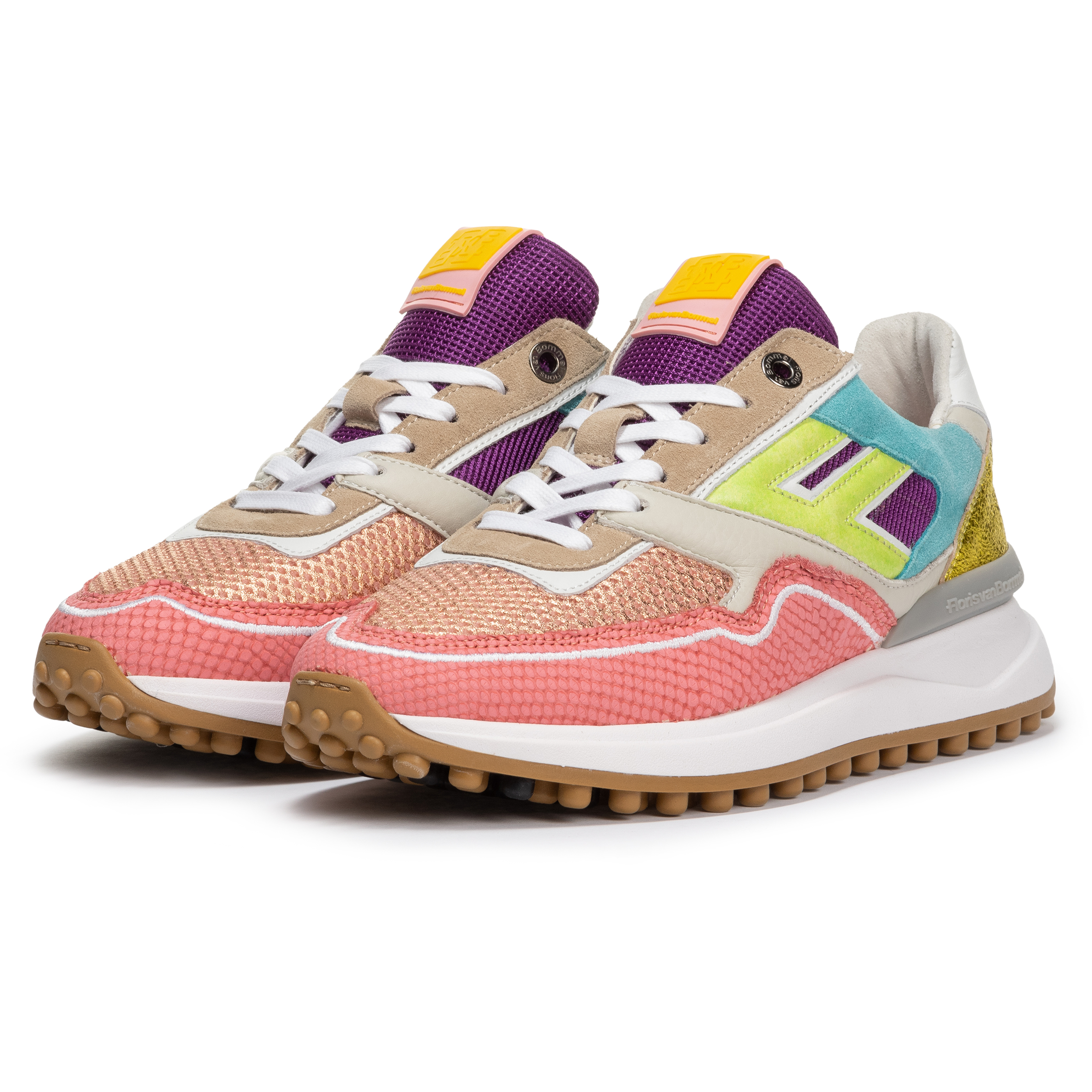 Floris van Bommel SFW-10128 Sneaker Noppi 36.01 Orange G