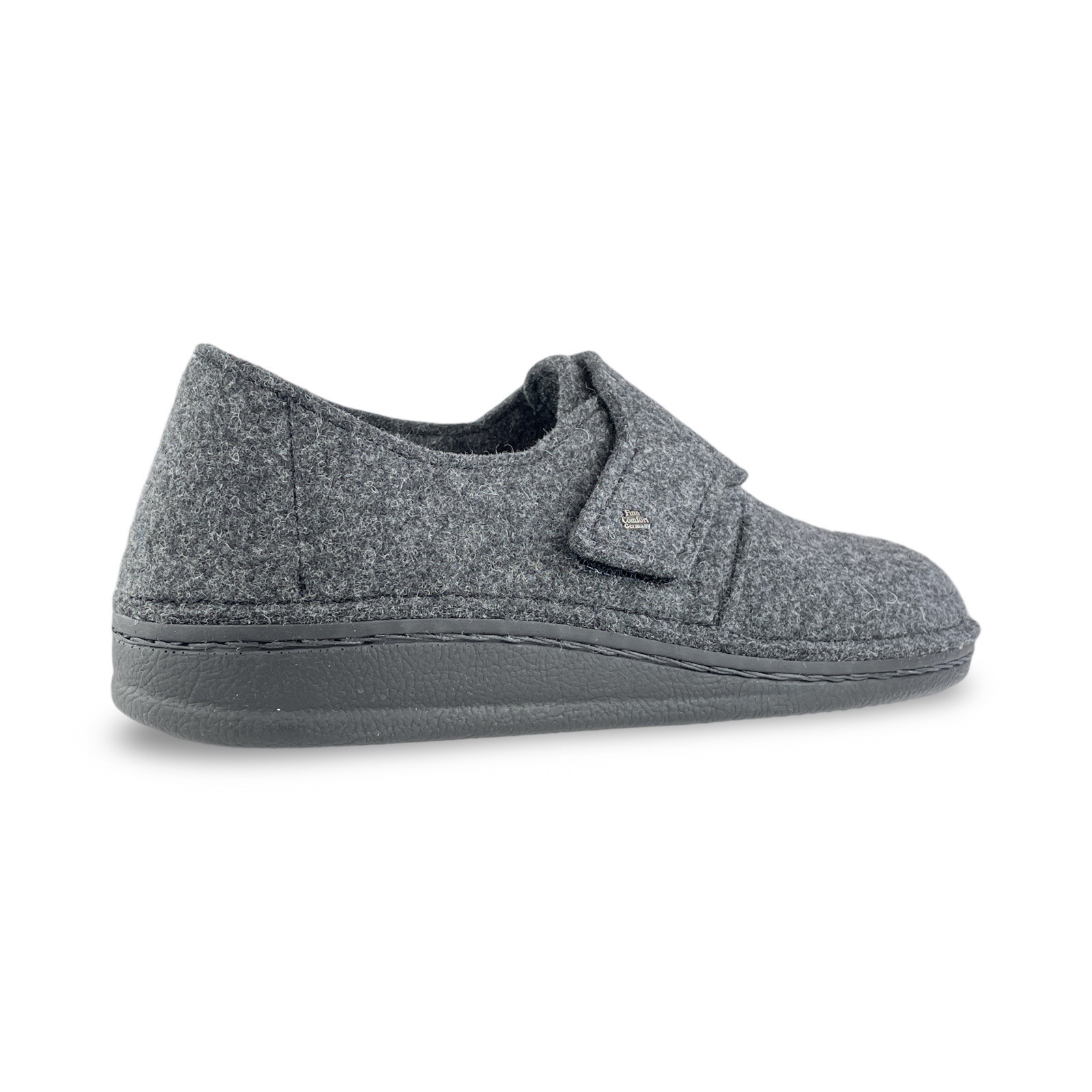 Finn Comfort Classic 6501 Pantoffel Filzmoos Antraciet