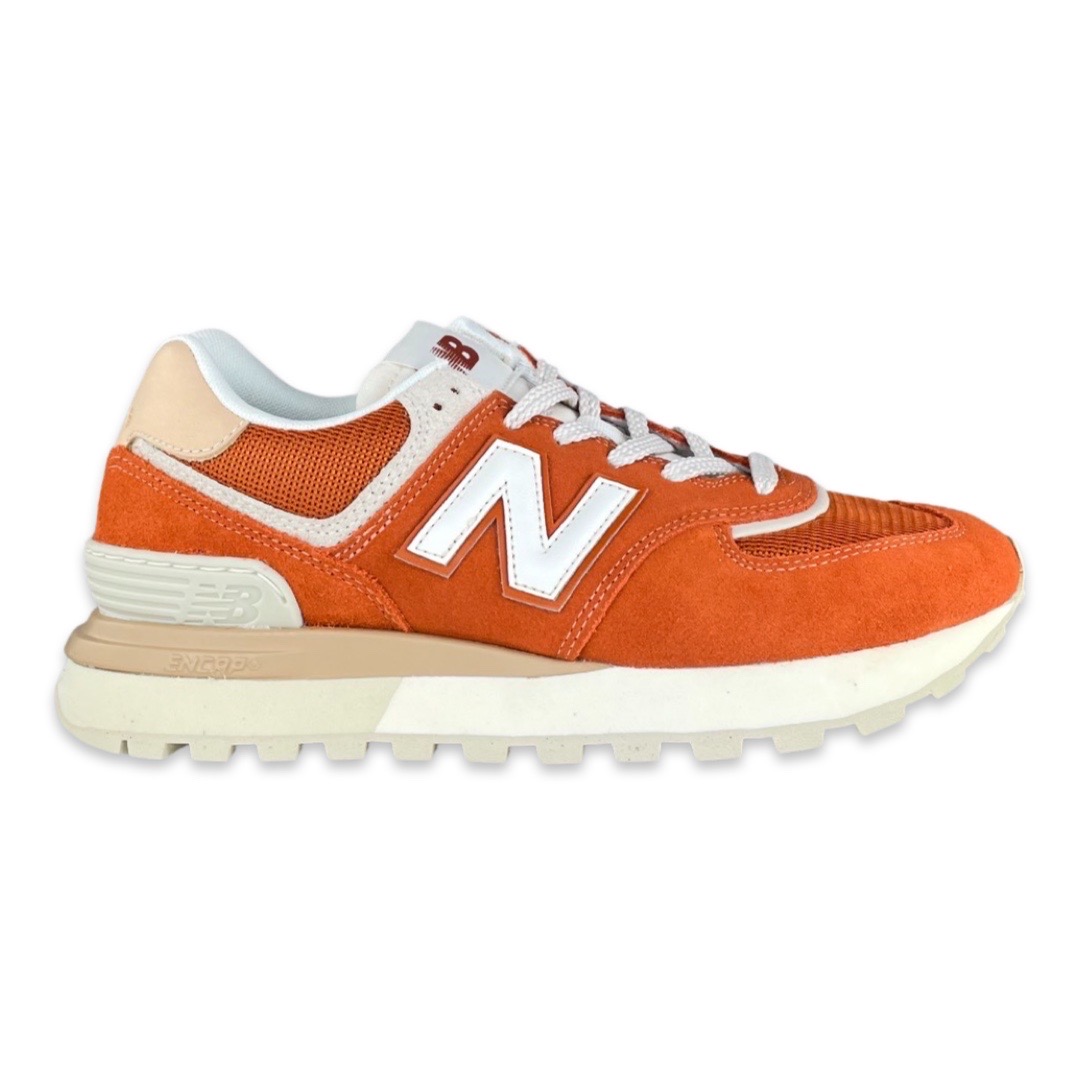 New Balance 574 Sneaker Brown/White