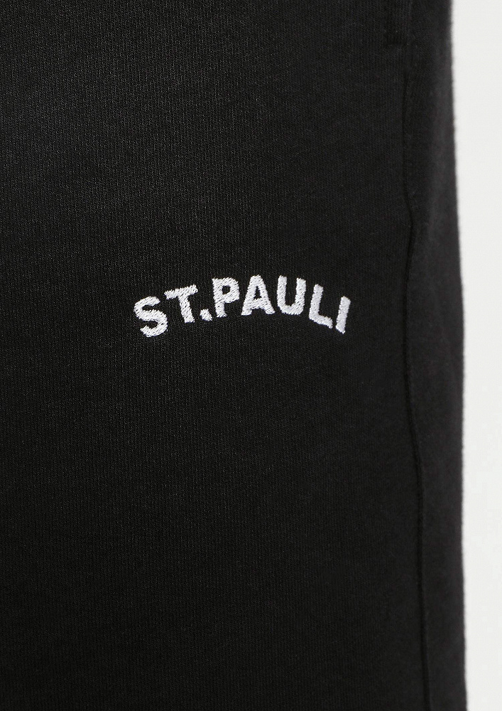 St. Pauli SP0823080 Sweatshort College Zwart