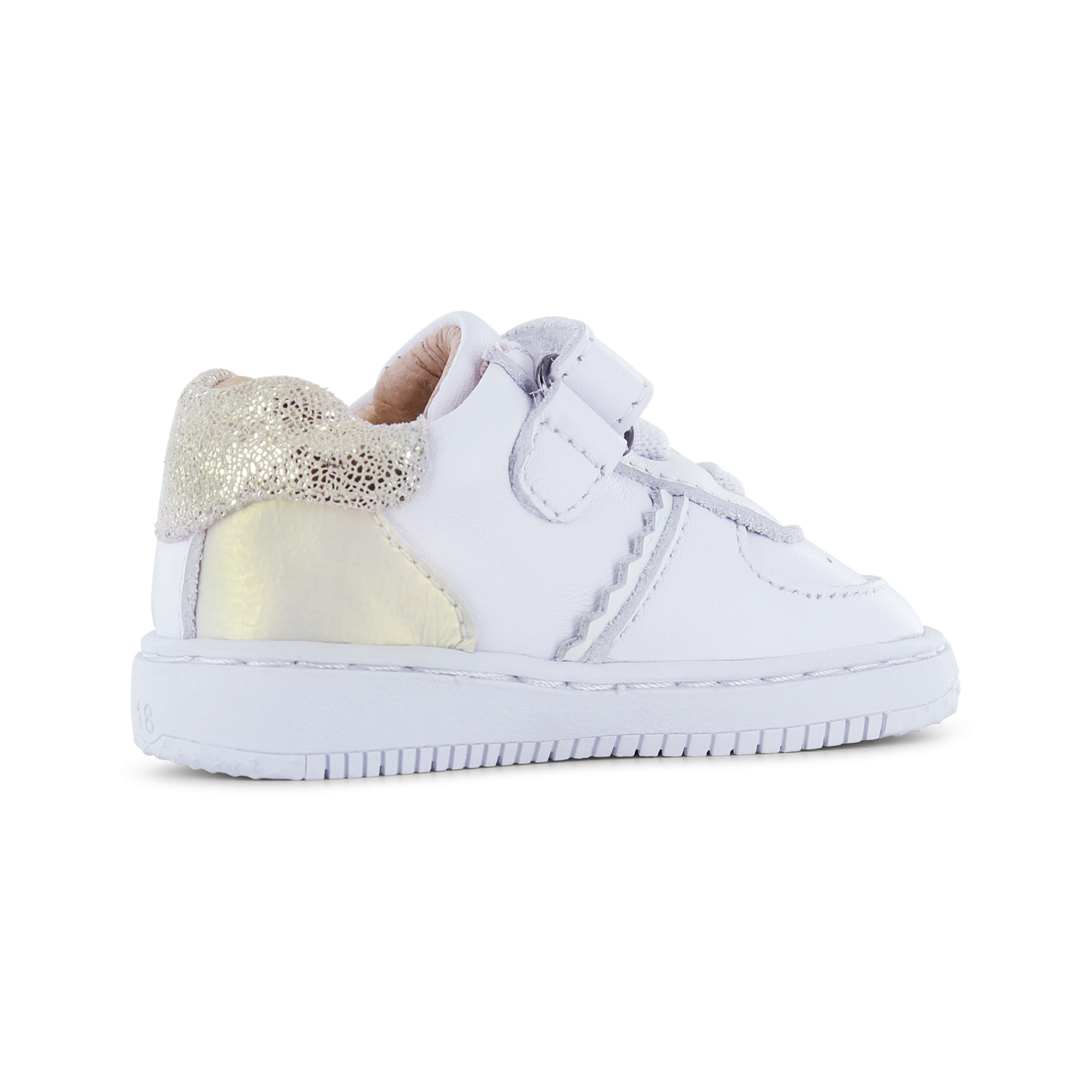 Shoesme BN23S003 Sneaker Baby-Proof White/Gold