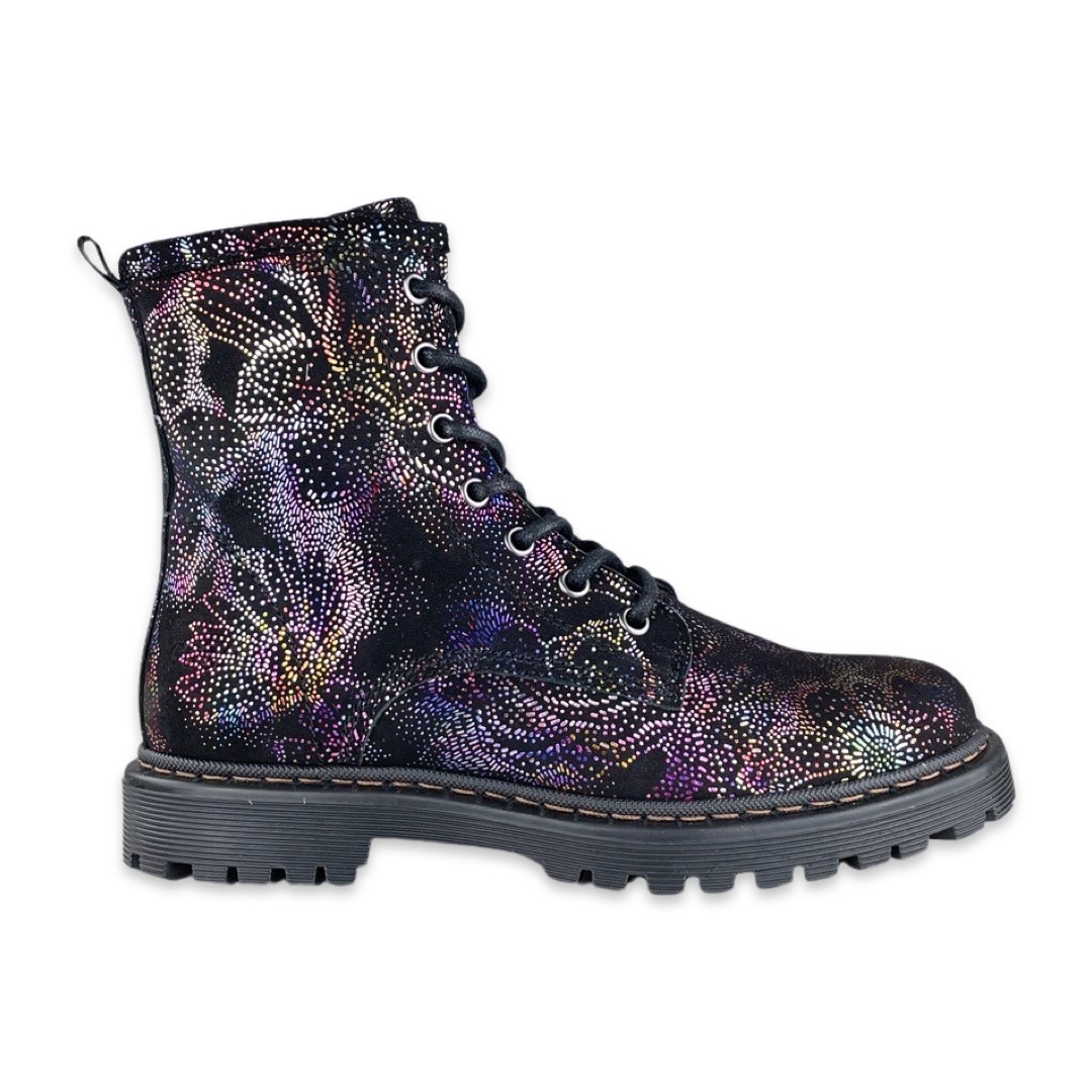 Giga G4200 Boot Liz Black Flowers